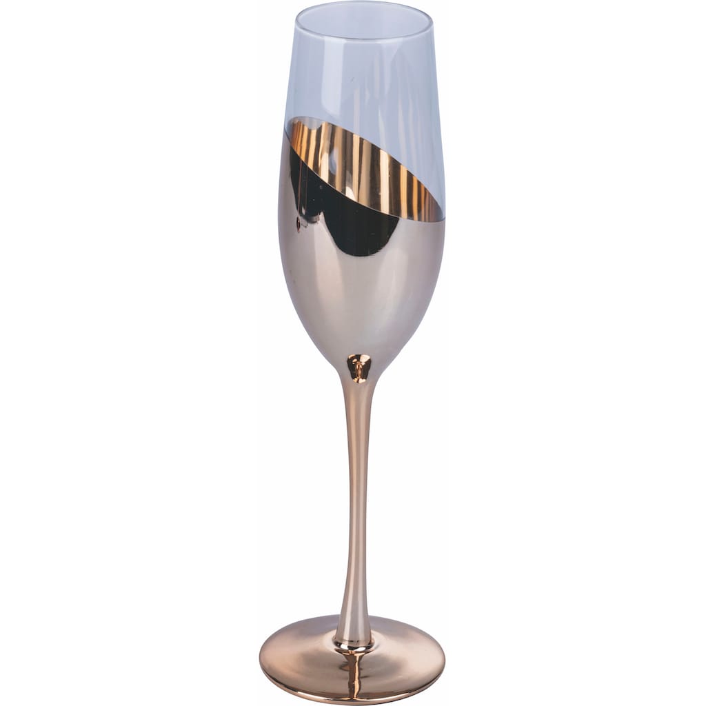 Villa d'Este Sektglas »Chic«, (Set, 4 tlg.)