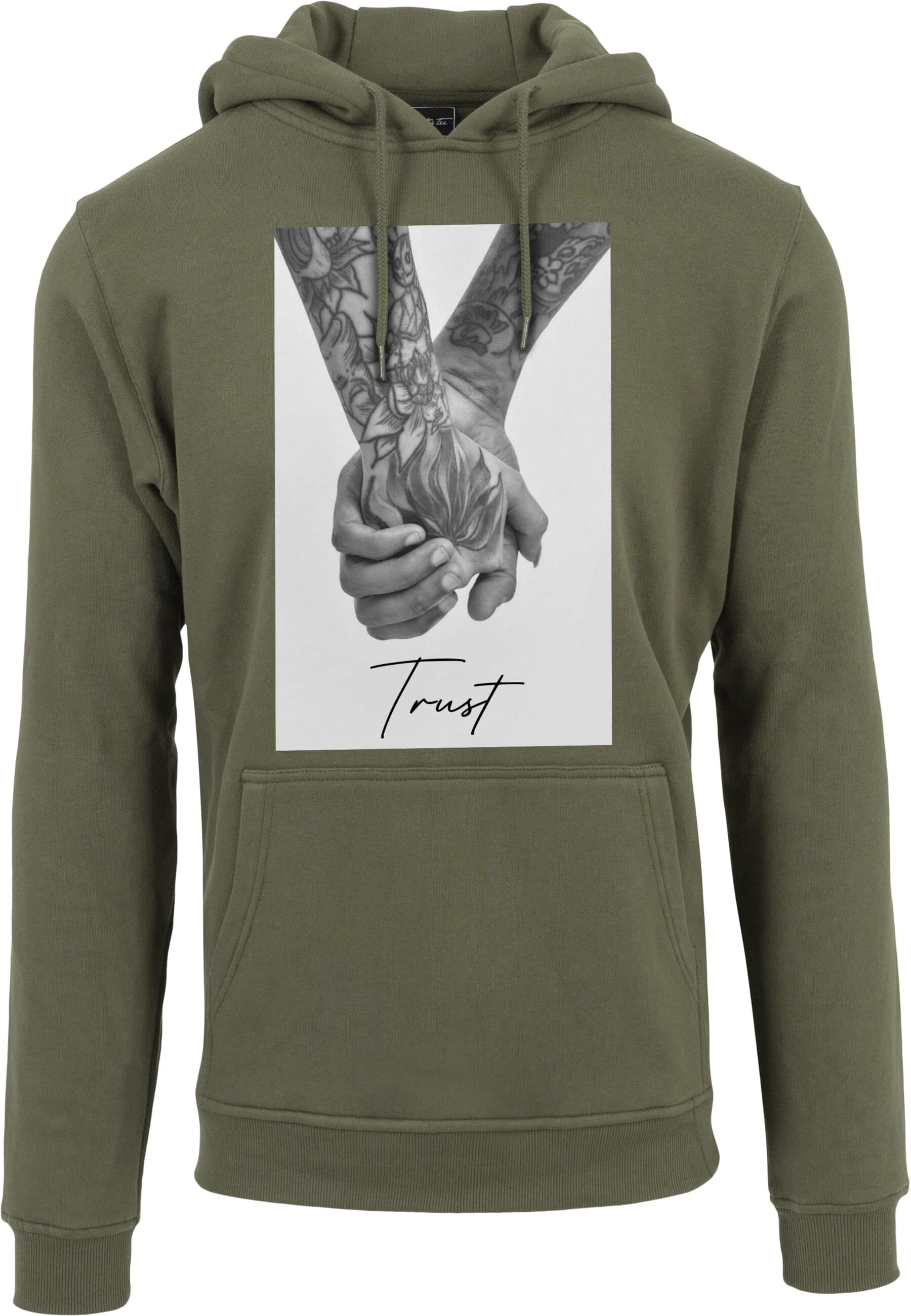 MisterTee Sweatshirt "MisterTee Herren Trust 2.0 Hoody" 1 Stk. tlg. günstig online kaufen