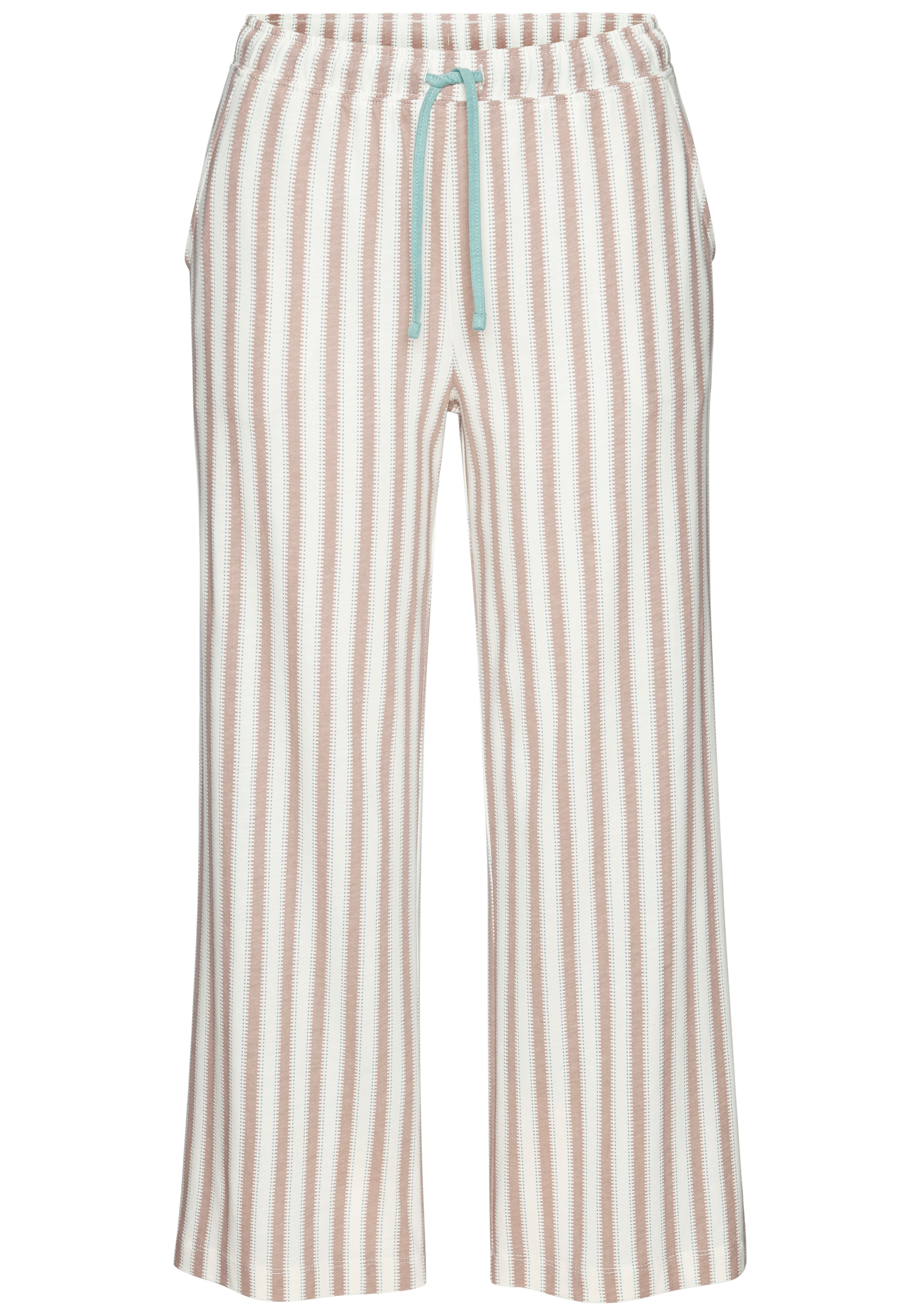 Vivance Dreams by Lascana Pyjamahose  mit weitem Bein