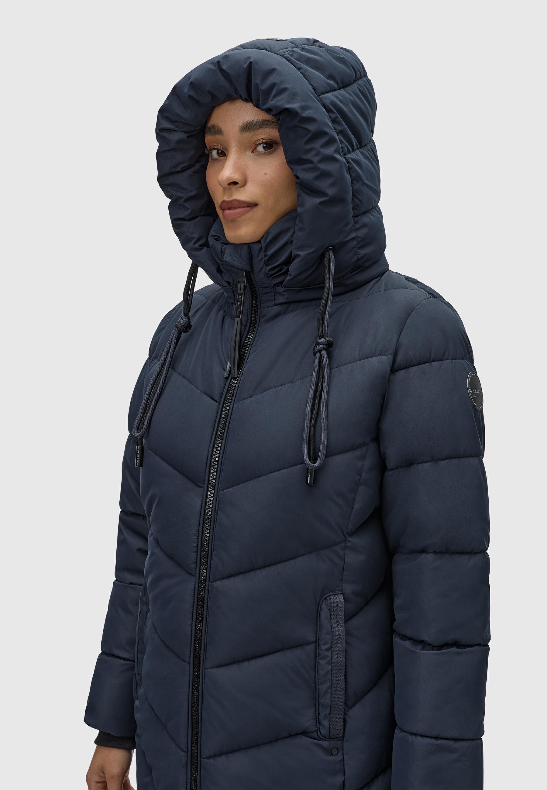 Marikoo Steppmantel »Sahnekatzii XIV-1« Wintermantel mit kuschlig warm wattiertem Kragen