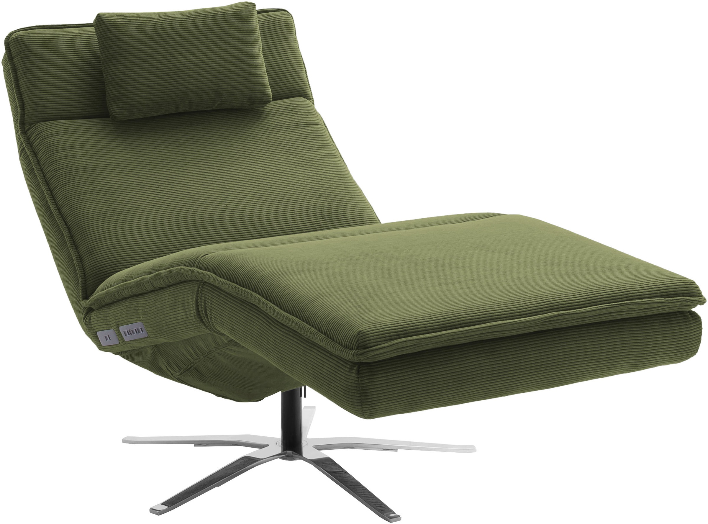 SCHÖNER WOHNEN-Kollektion Relaxsessel "Belize, Ergonomischer Liege-Luxus zum Entspannen" Herz-Waage-Position, motorische Verstellung & USB-Anschluss