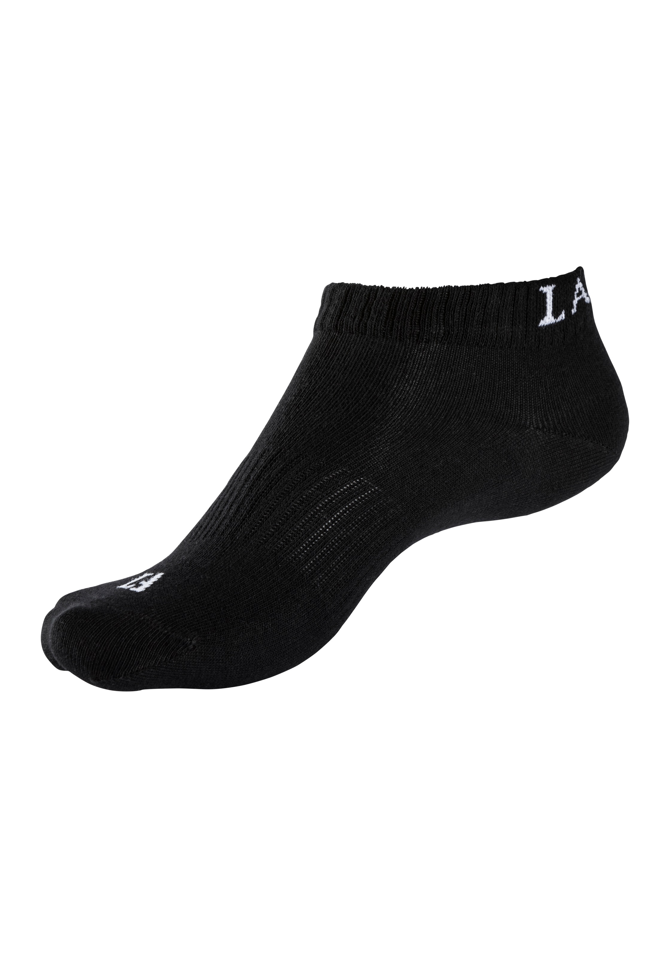 LASCANA ACTIVE Sneakersocken, mit 6 (Set, BAUR Logo | Marken kaufen Paar), eingestricktem