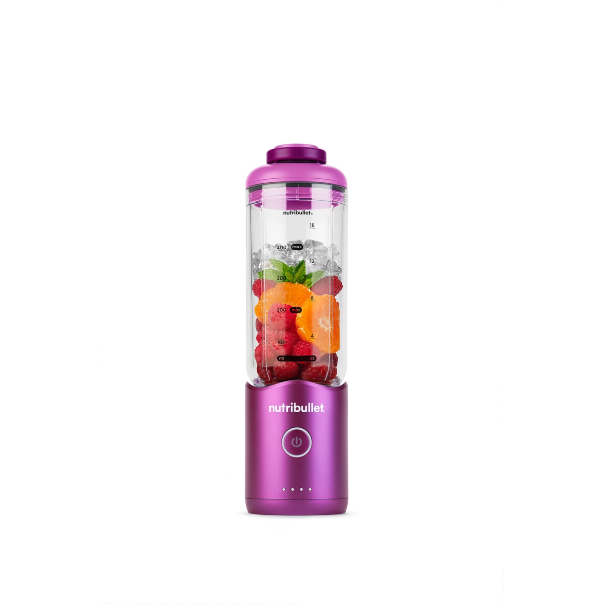 NUTRIBULLET Smoothie-Maker "NB Flex Portable NBP013VT", B:8,2cm H:39cm T:8,2cmviolett, Zerkleinerer