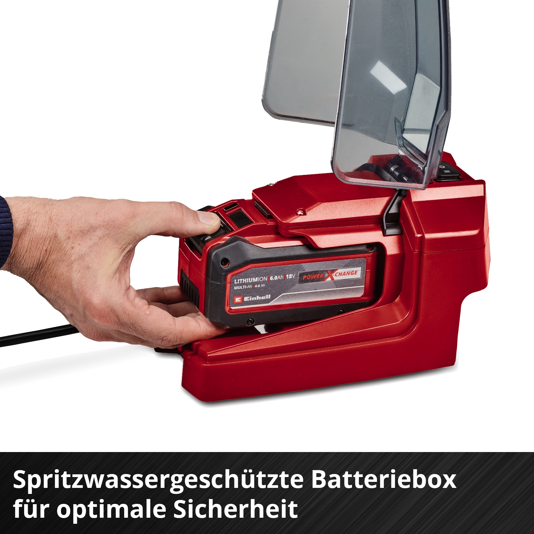 Einhell Akku-Gartenpumpe »Schmutzwasserpumpe GE-DP 18/25 Li - Solo«, 7.500 l/h, Power X-Change, ohne Akku und Ladegerät