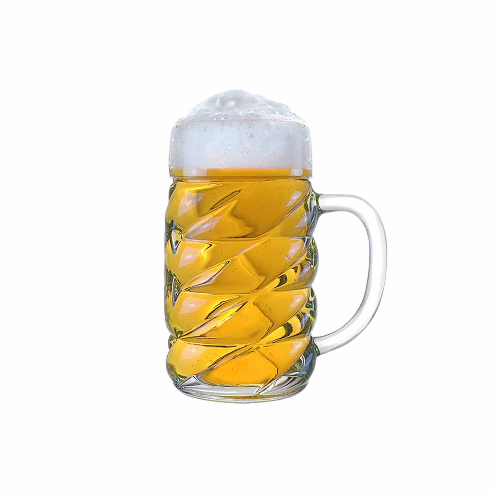 Thumbnail - Stölzle Bierkrug "Bierkrüge Diamond 500 ml 6er Set transparent"