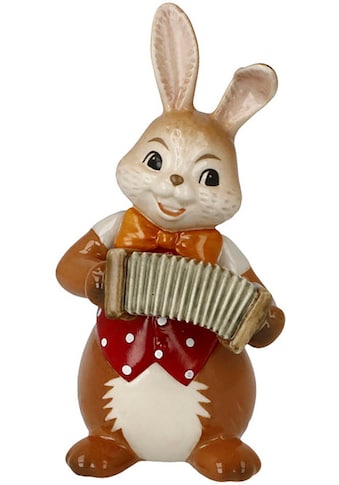 Osterhase »Figur Hase - Frecher Musikant«