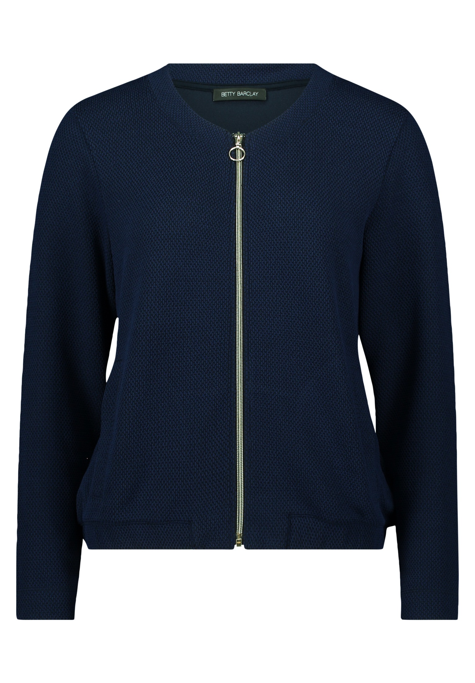 Betty Barclay Sweatjacke "Damen Shirtjacke mit Struktur" günstig online kaufen