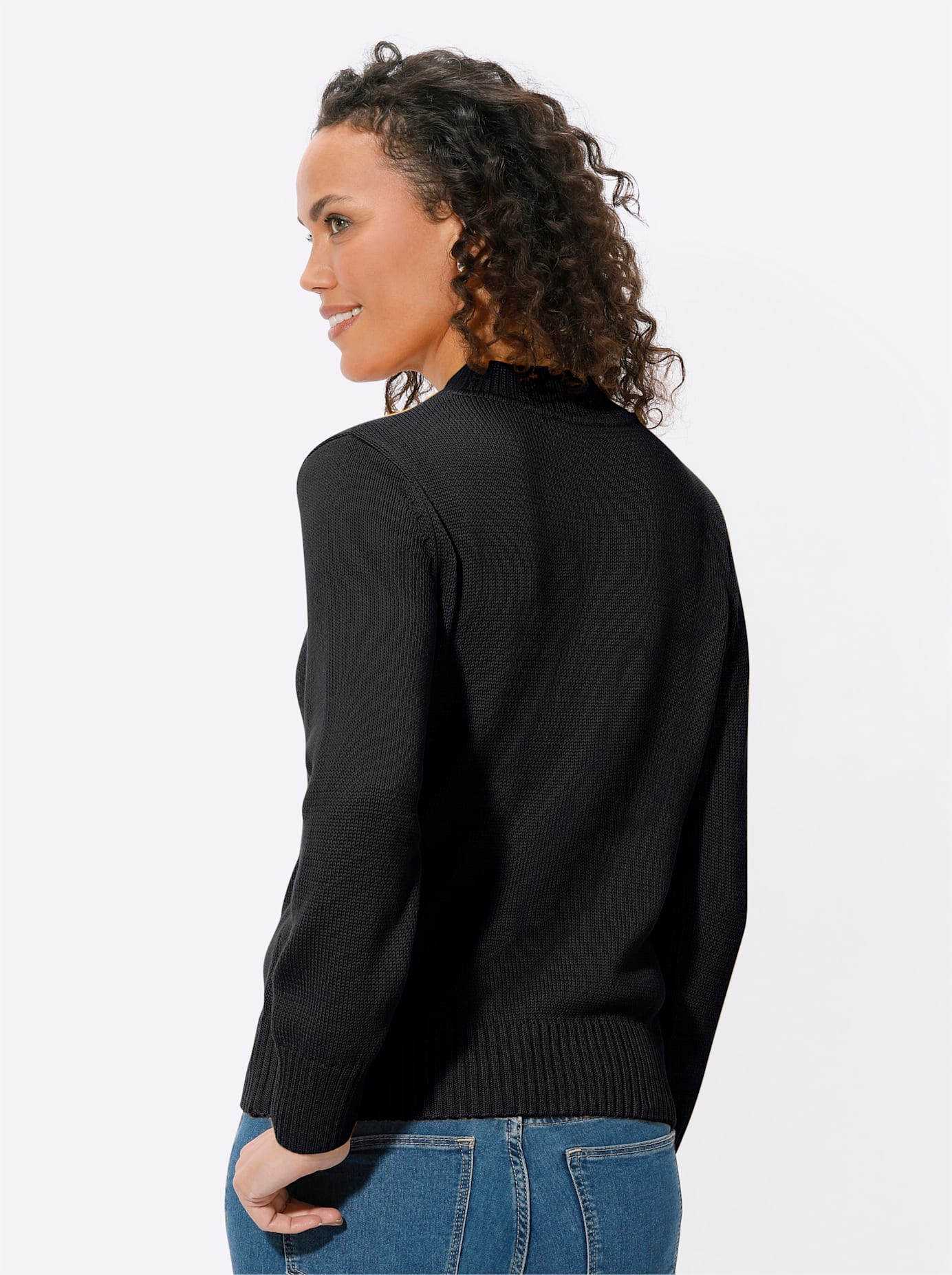 Thumbnail - Casual Looks Stehkragenpullover "Pullover"