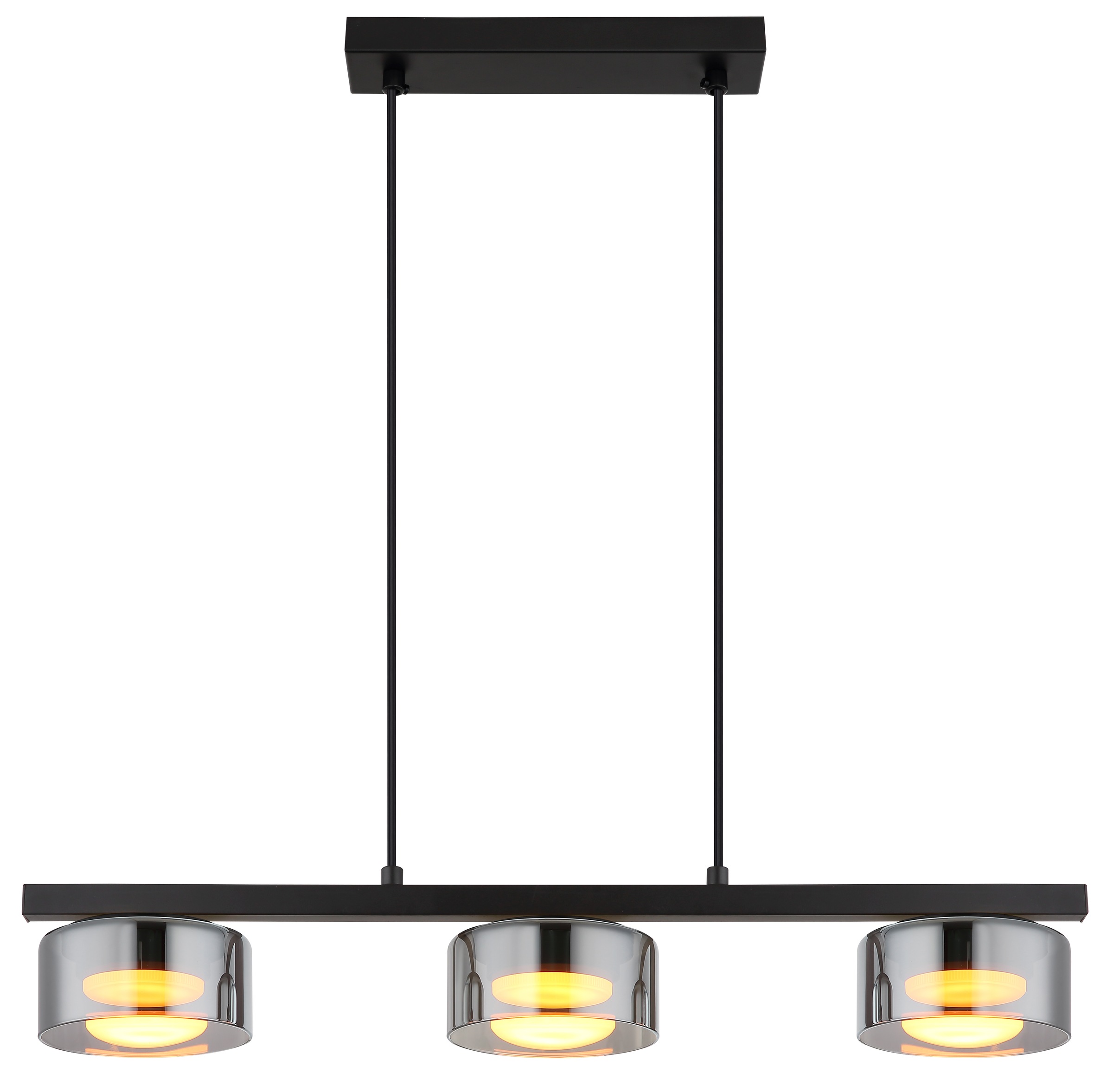 GLOBO LIGHTING Hängeleuchte »HIGGINS« GX53 1 Stk. Extra-Warmweiß Hängelampe Esszimmer-Leuchte Esstischleuchte Wohnzimmer