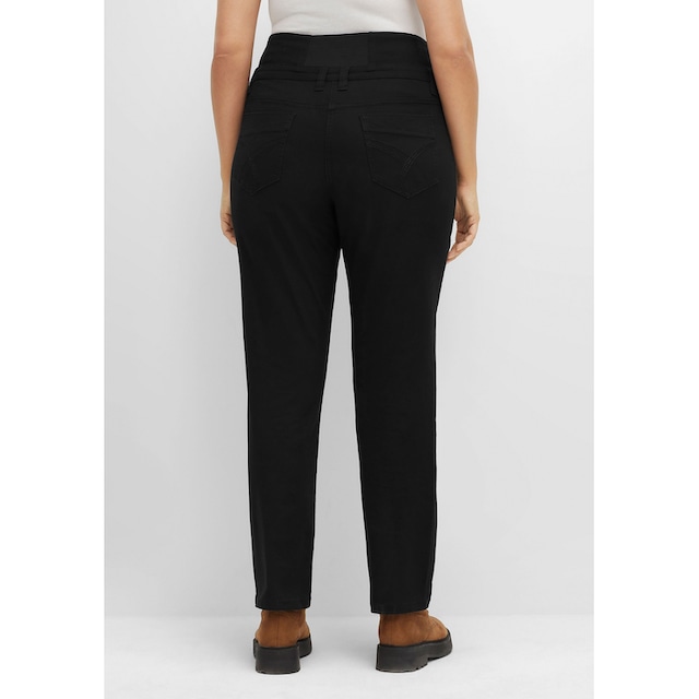 für »Große High-Waist-Bund Größen«, bestellen formendem mit | Stretch-Hose BAUR Sheego