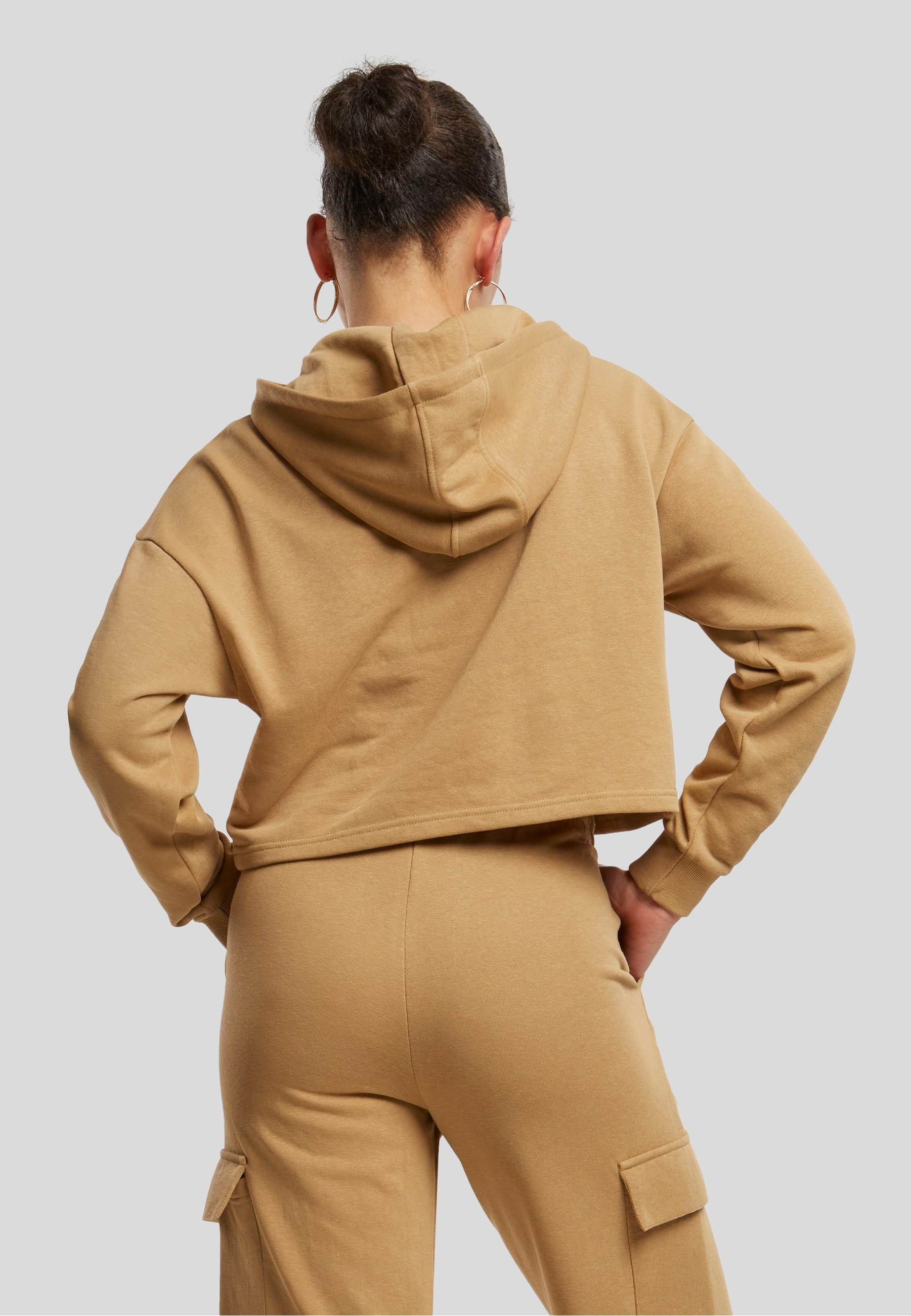 URBAN CLASSICS Kapuzenpullover »Urban Classics Damen Ladies Oversized Cropped Light Terry Hoodie«, (1 tlg.)