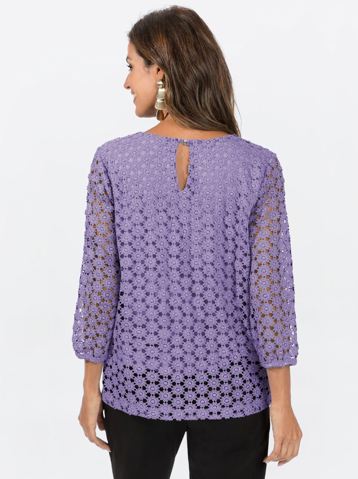 Lady Spitzenshirt »Shirt«, (1 tlg.)