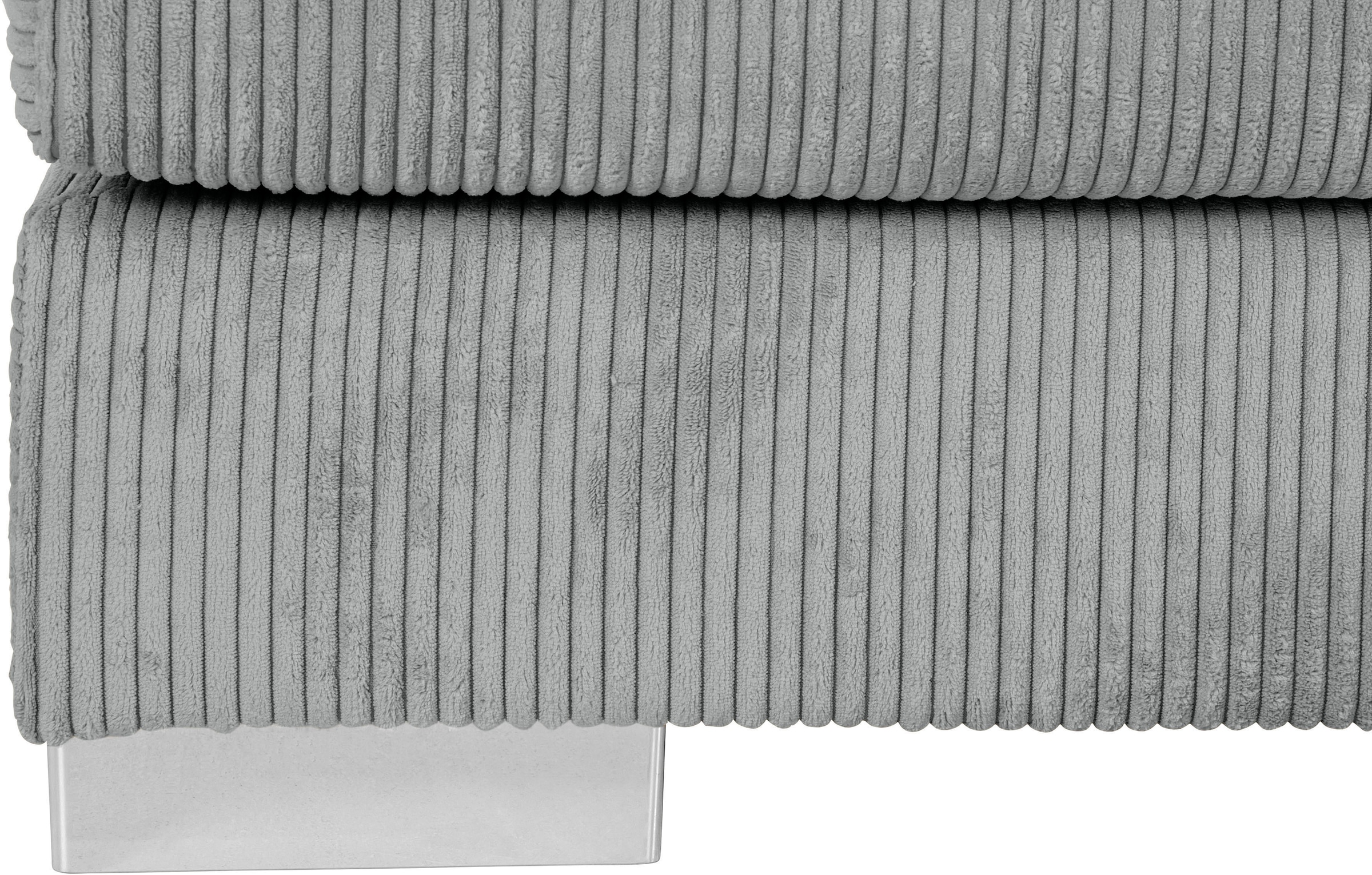 Home affaire Ecksofa »Vasco L-Form«, inkl. 10-teiligen Kissen-Set