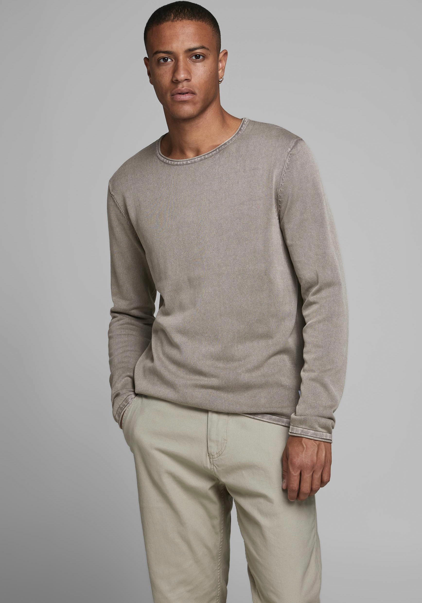 Jack & Jones Rundhalspullover "LEO"