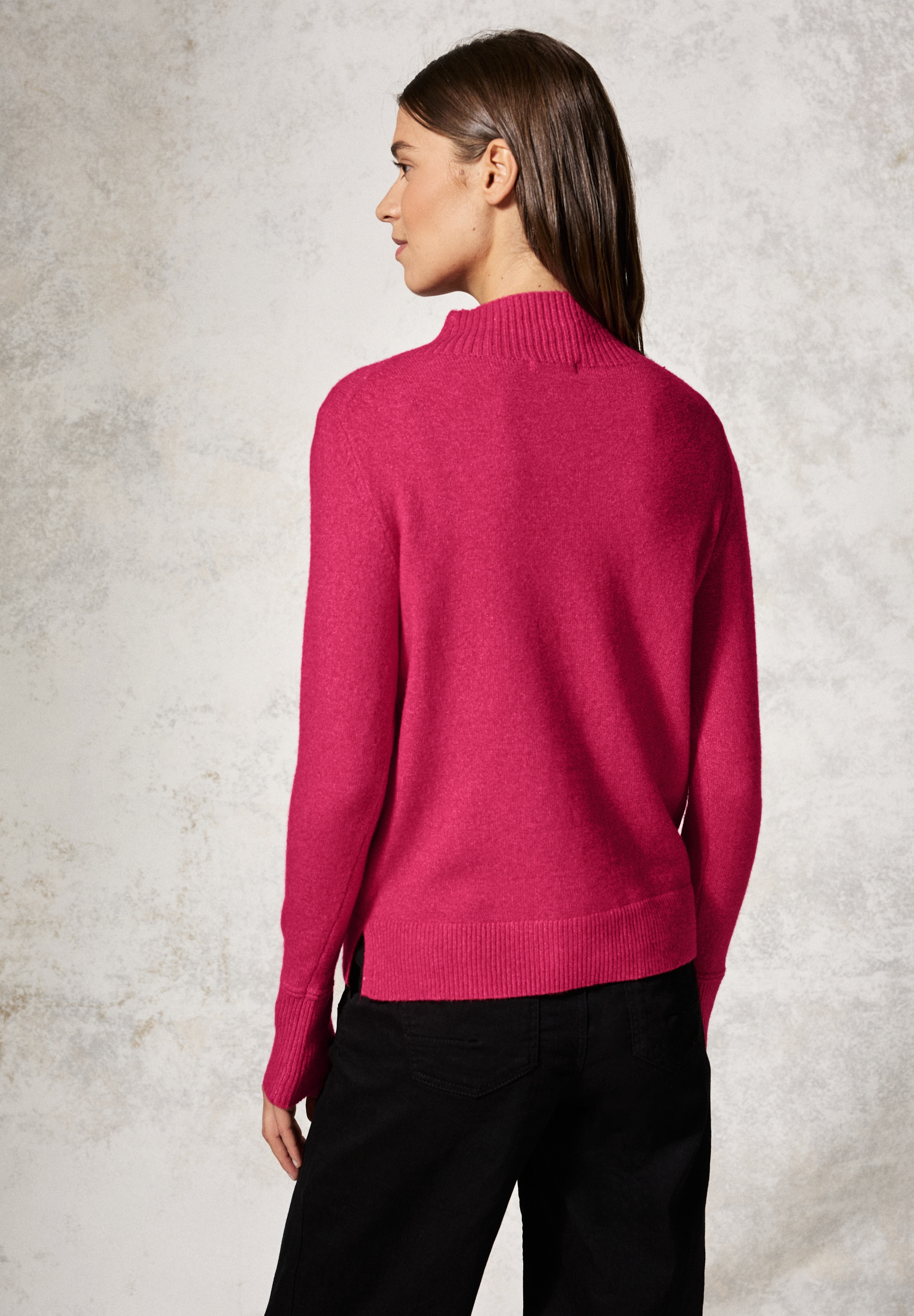 Cecil Strickpullover, im soften Baumwoll-Mix