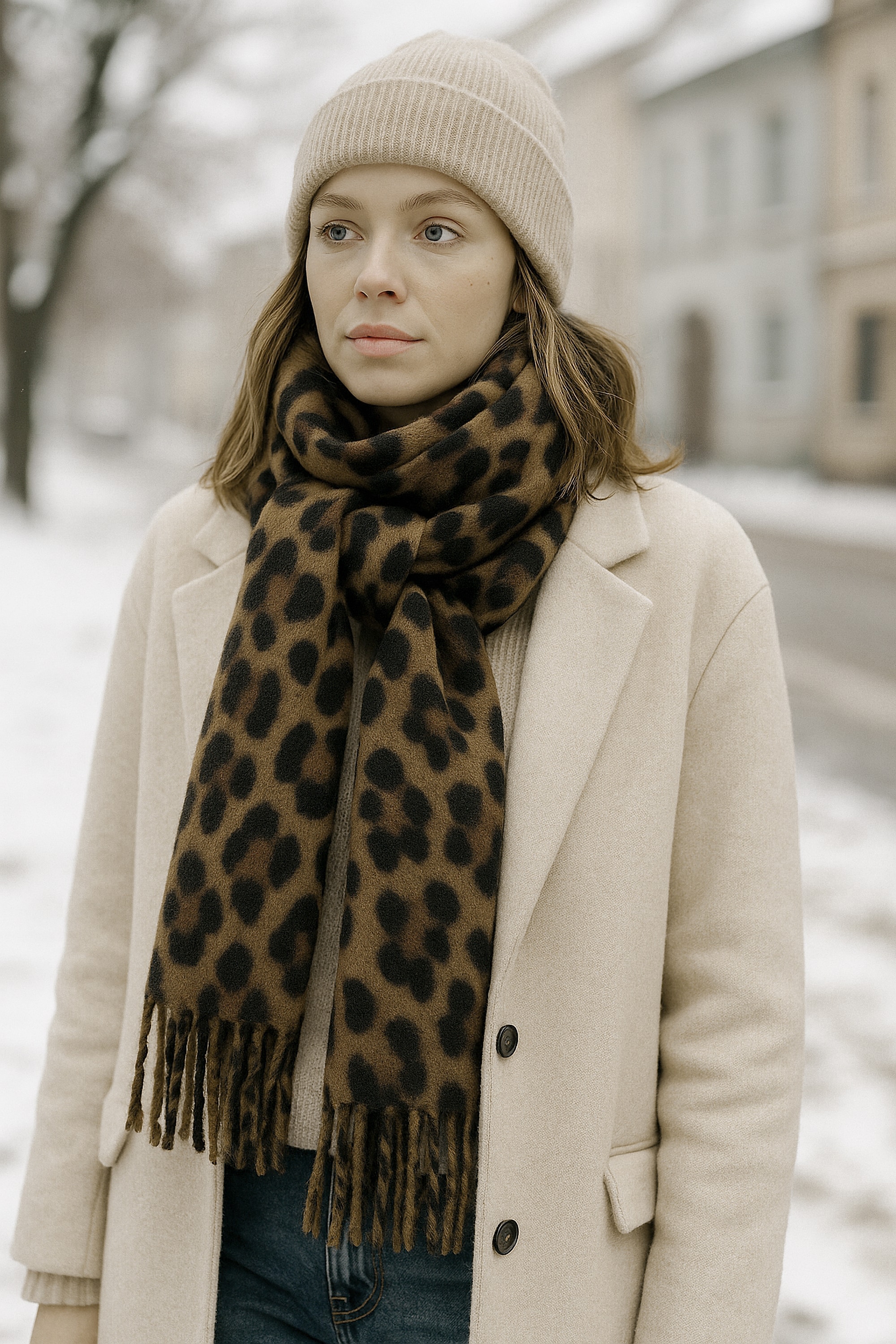 COLLEZIONE ALESSANDRO Modeschal "Leopardo" 1 Stk. günstig online kaufen