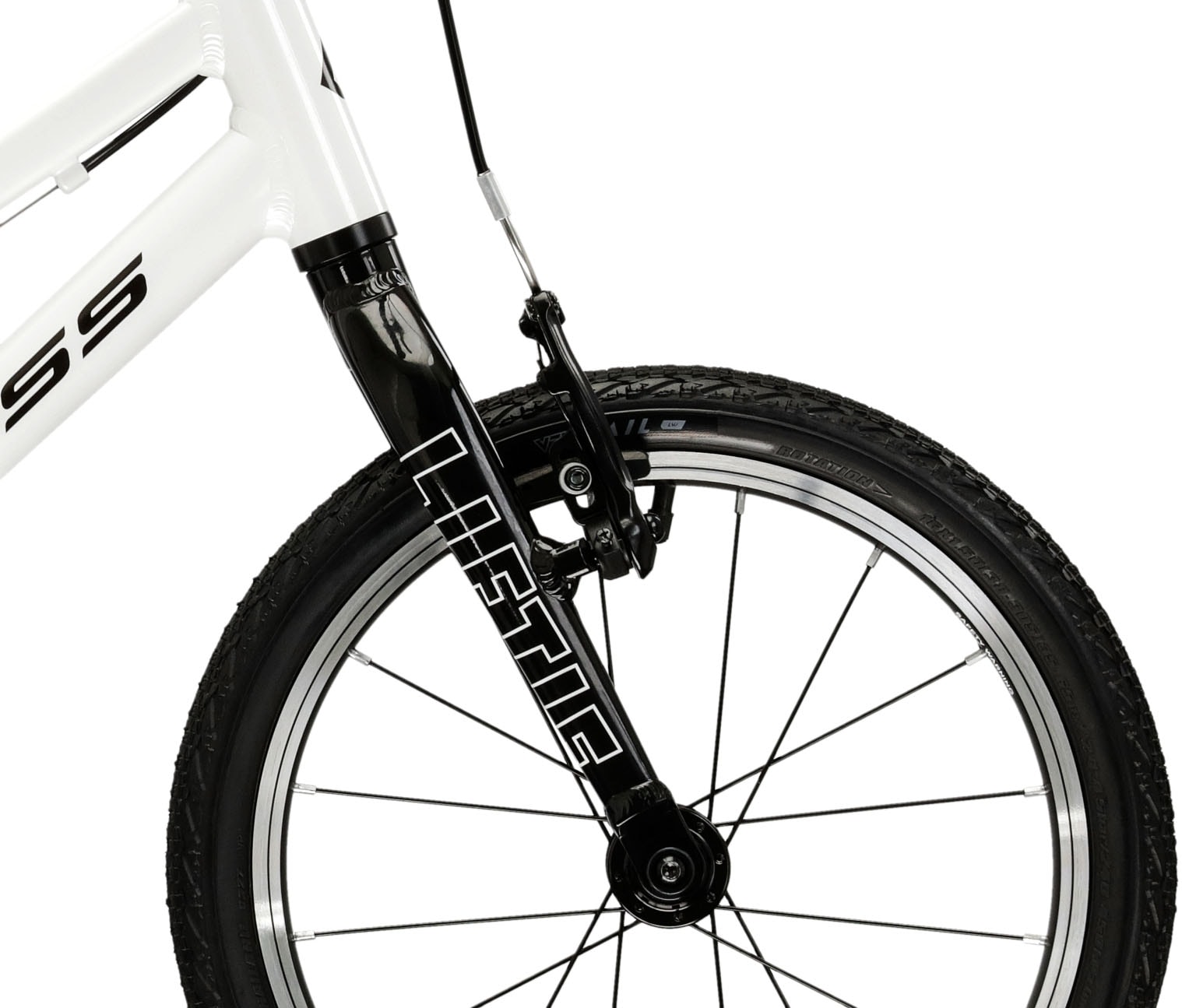 Kross Kinderfahrrad »KROSS Kinderrad Lightweight Liftie 16" weiß«, 1 Gang, ohne Schaltung