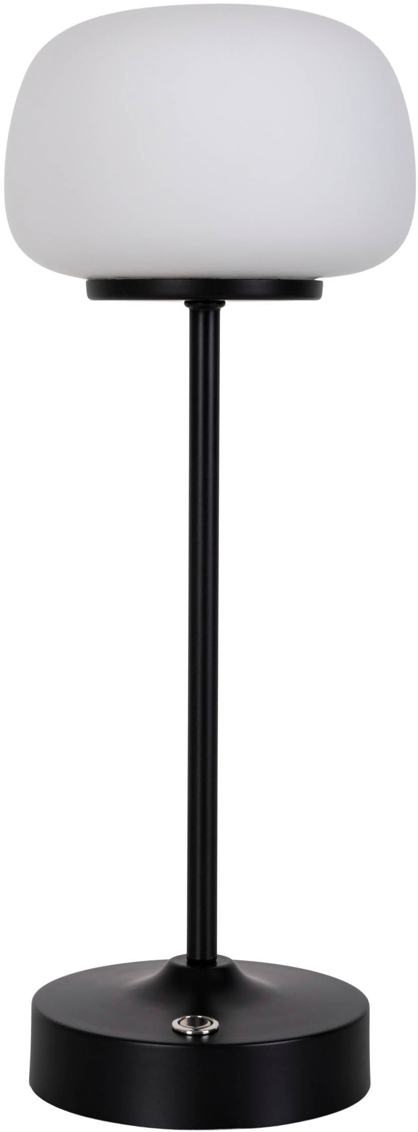 näve LED Tischleuchte »Pina«, 1 flammig, Leuchtmittel LED-Modul | LED wechselbar, Akku aufladbar, USB Typ C inkl. Kabel 100cm, Touch, dimmbar