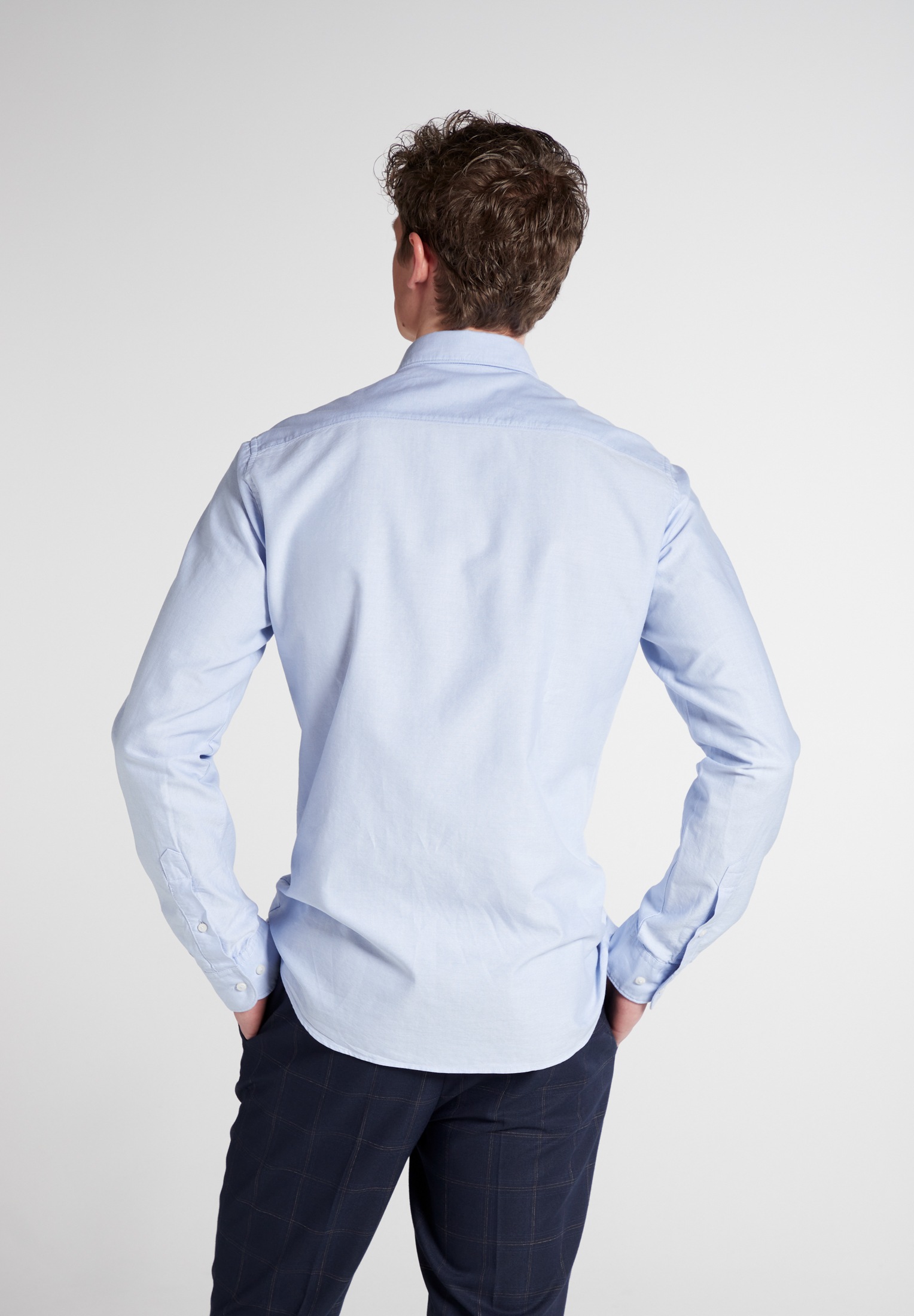 Eterna Langarmhemd »SLIM FIT«, EASY IRON (bügelleicht)