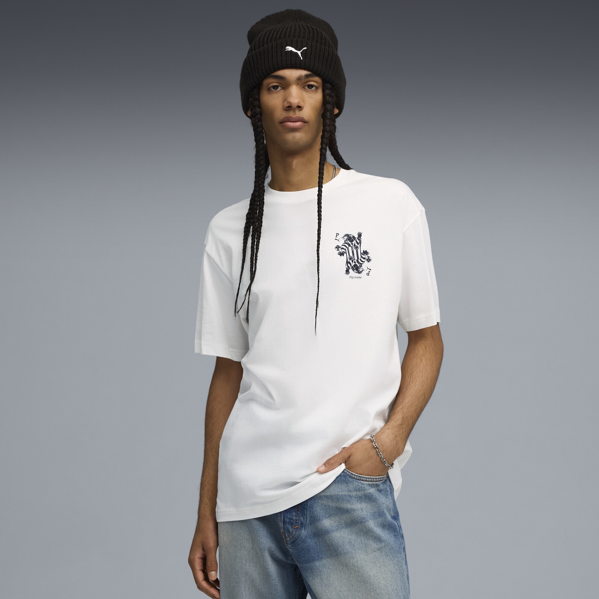 PUMA T-Shirt »Graphic Card Play Relaxed T-Shirt Herren«