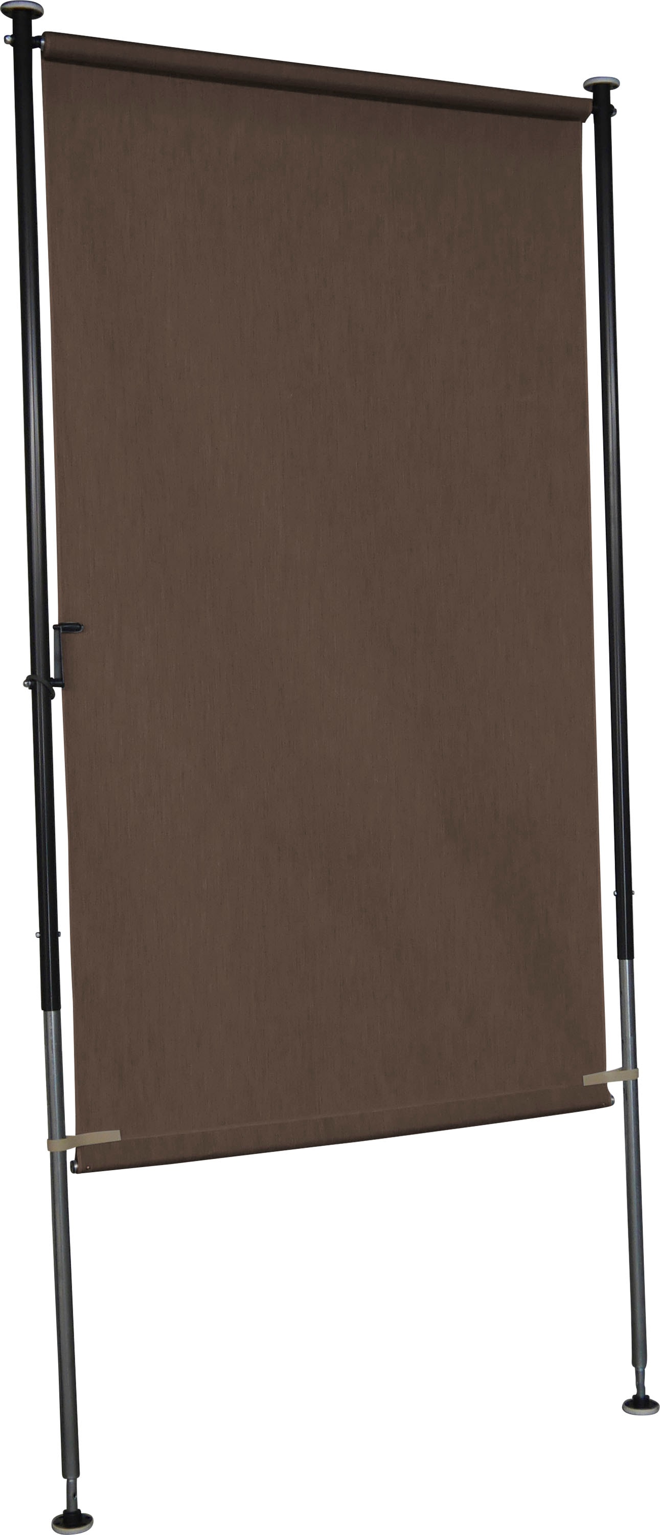 Balkonsichtschutz "Style", braun, B:150cm H:225cm, Polyacryl, ANGERER FREIZEITMÖBEL, Markisen, BxH: 150 x 225-275 cm, Ausfall 270 cm 3