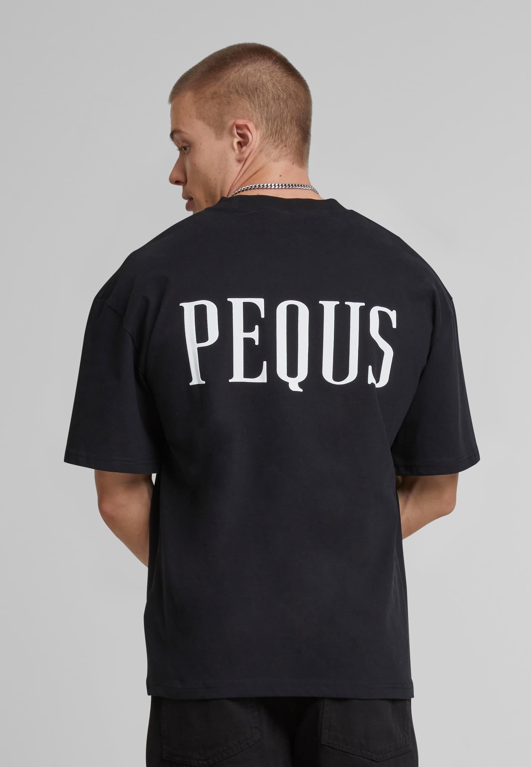 PEQUS T-Shirt »PEQUS PEQUS Back Logo T-Shirt«, (1 tlg.)