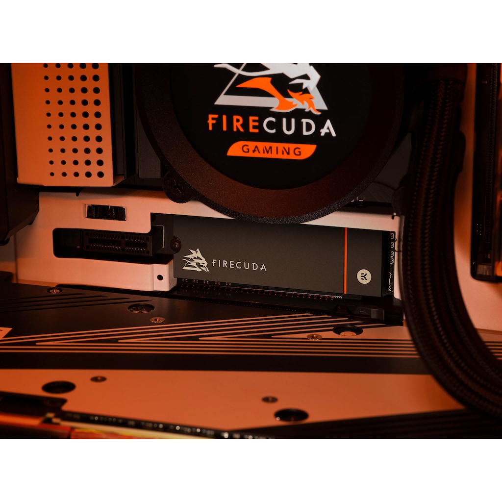 Seagate interne SSD »FireCuda 530 mit Kühlkörper«, Anschluss M.2 PCIe 4.0, Playstation 5 kompatibel, inkl. 3 Jahre Rescue Data Recovery