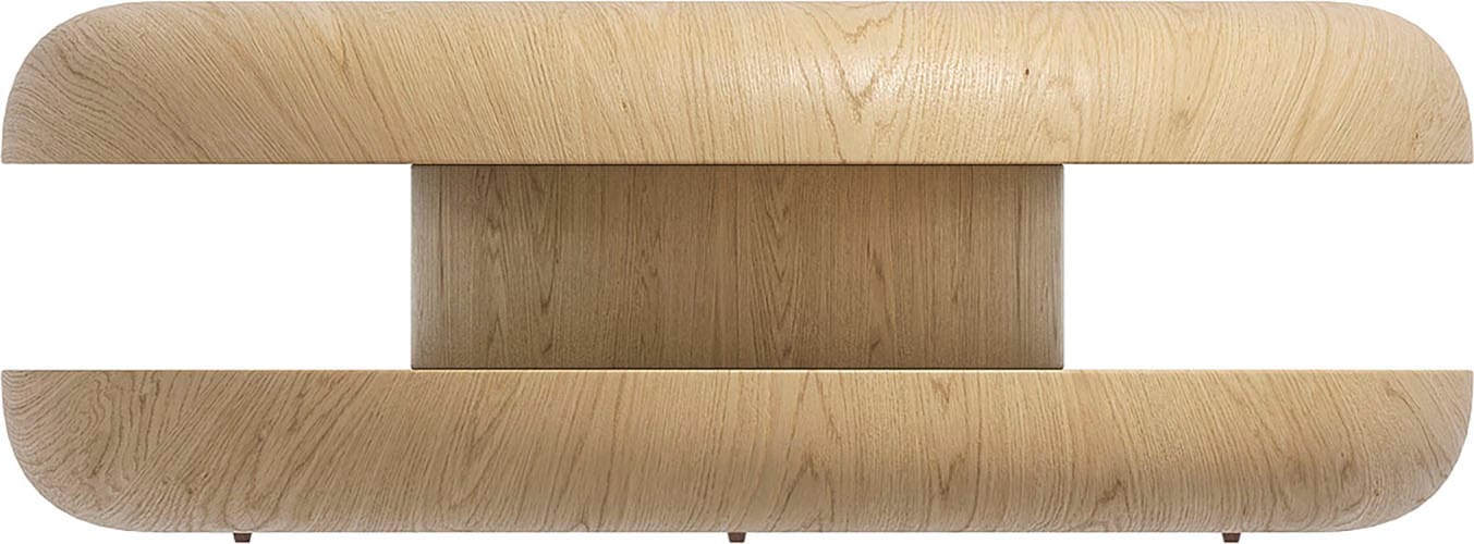 SalesFever Couchtisch "drehbar - runder Design-Wohnzimmertisch aus Holz" 1 günstig online kaufen