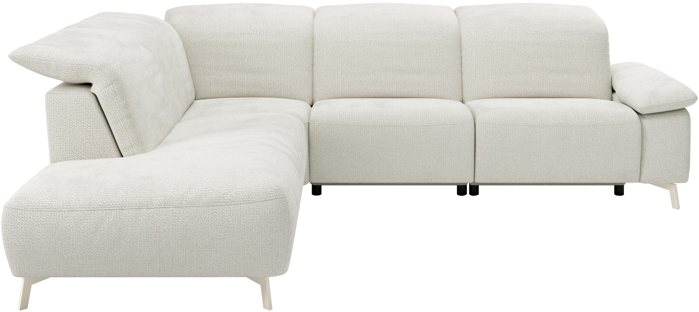 Musterring Ecksofa "MR 370, intelligenter Komfort im modernen Design" Optionale Relaxfunktion, flexible Kopfteile & klappbare Armlehnen