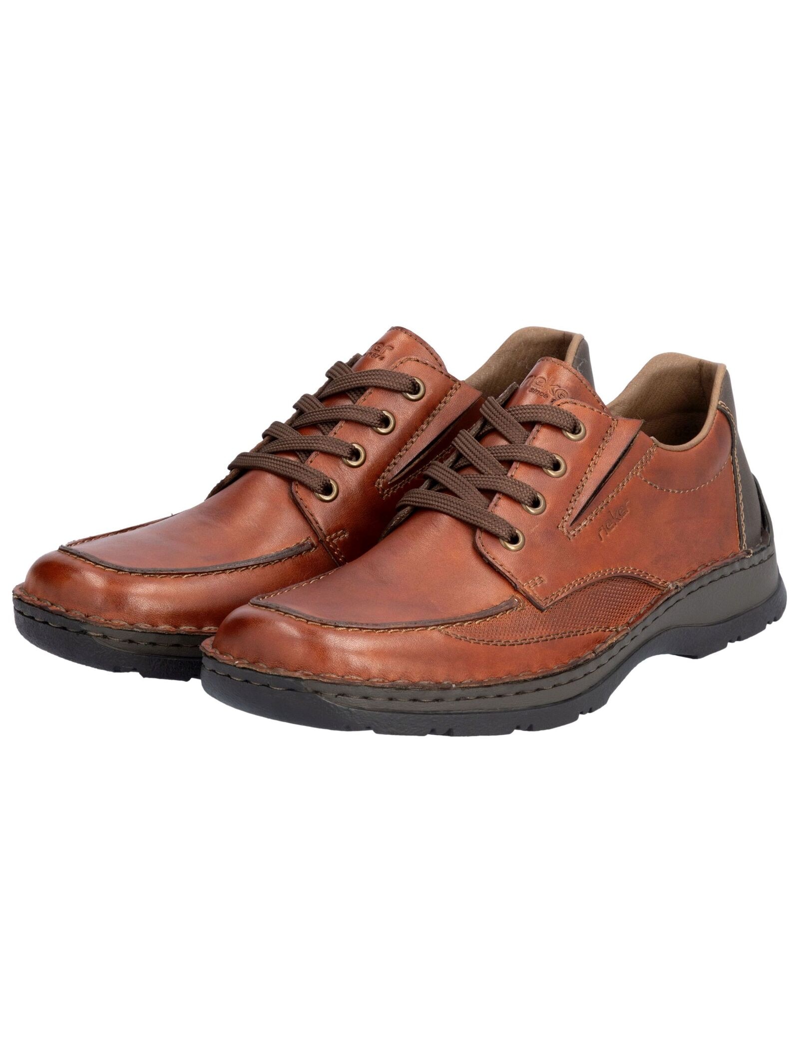 Rieker Schnürschuh »Rieker Halbschuhe Glattleder«