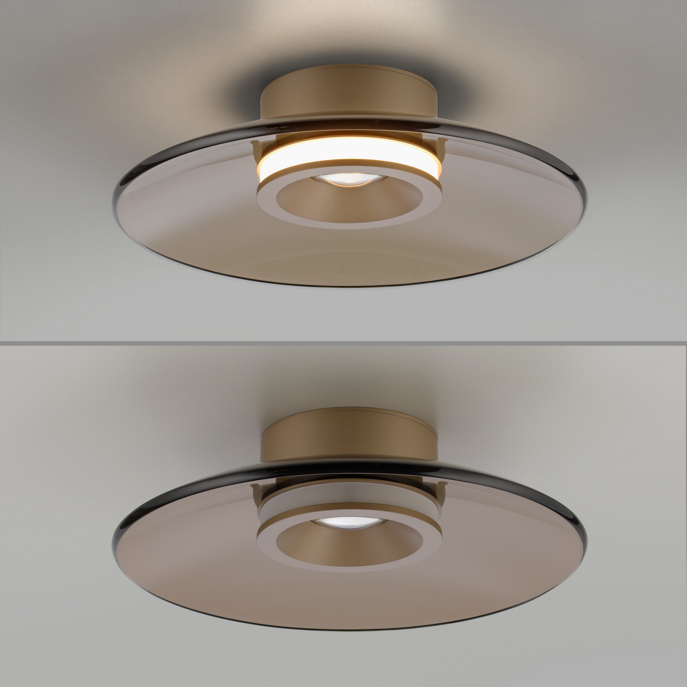 Neuhaus PURE LED Deckenleuchte »PURE Moon« LED-Board 1 Stk. Warmweiß Dimmfähig über separaten Dimmer