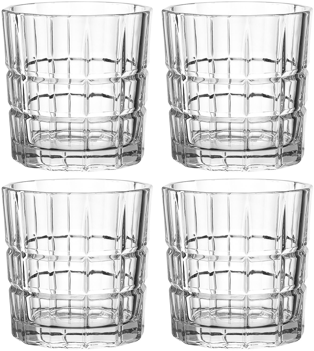 LEONARDO Whiskyglas "D.O.F. SPIRITII", (Set, 4 tlg.), 360 ml, 4-teilig