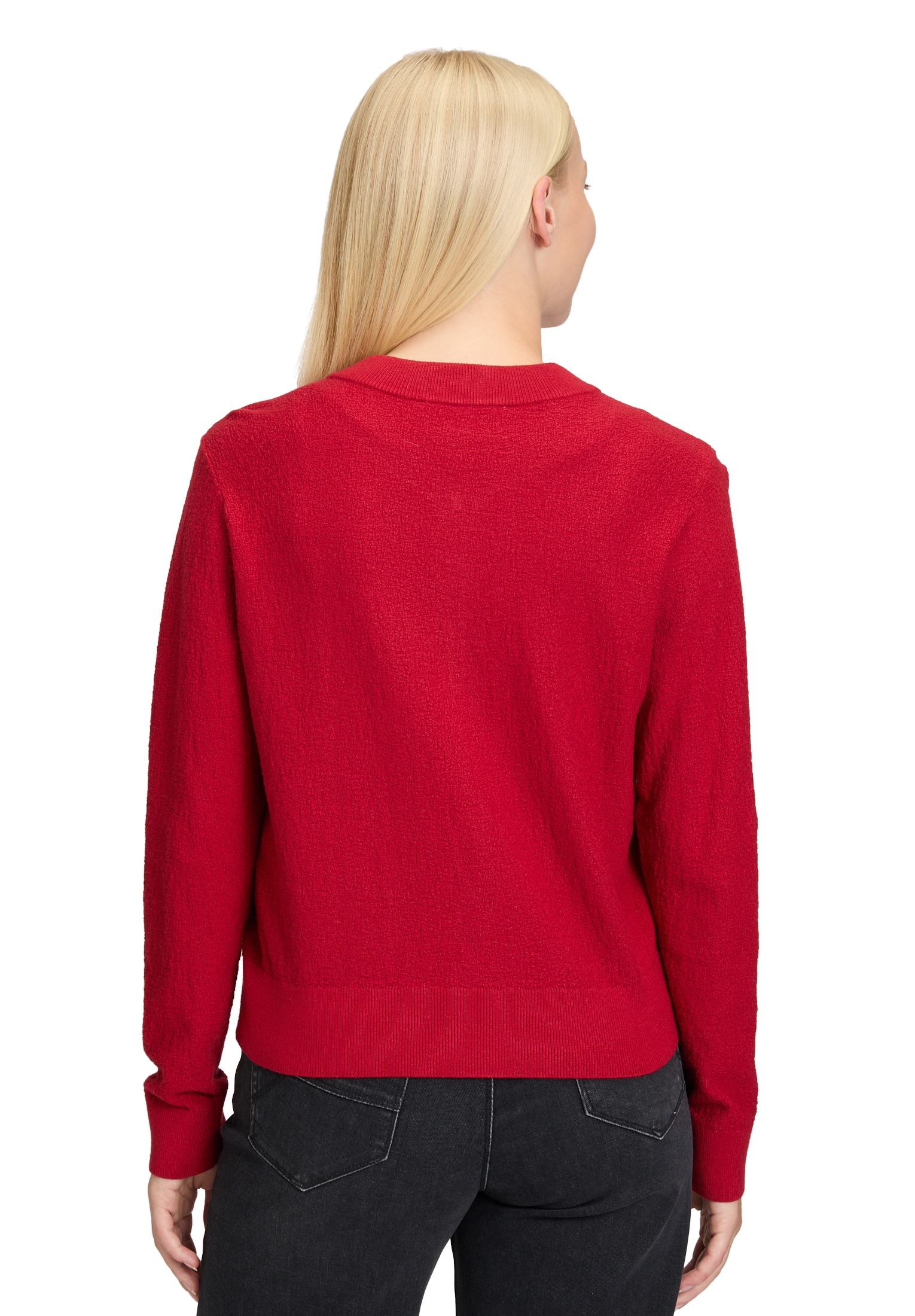 Betty&Co Strickjacke »Betty & Co Damen Strick-Cardigan mit Reißverschluss«