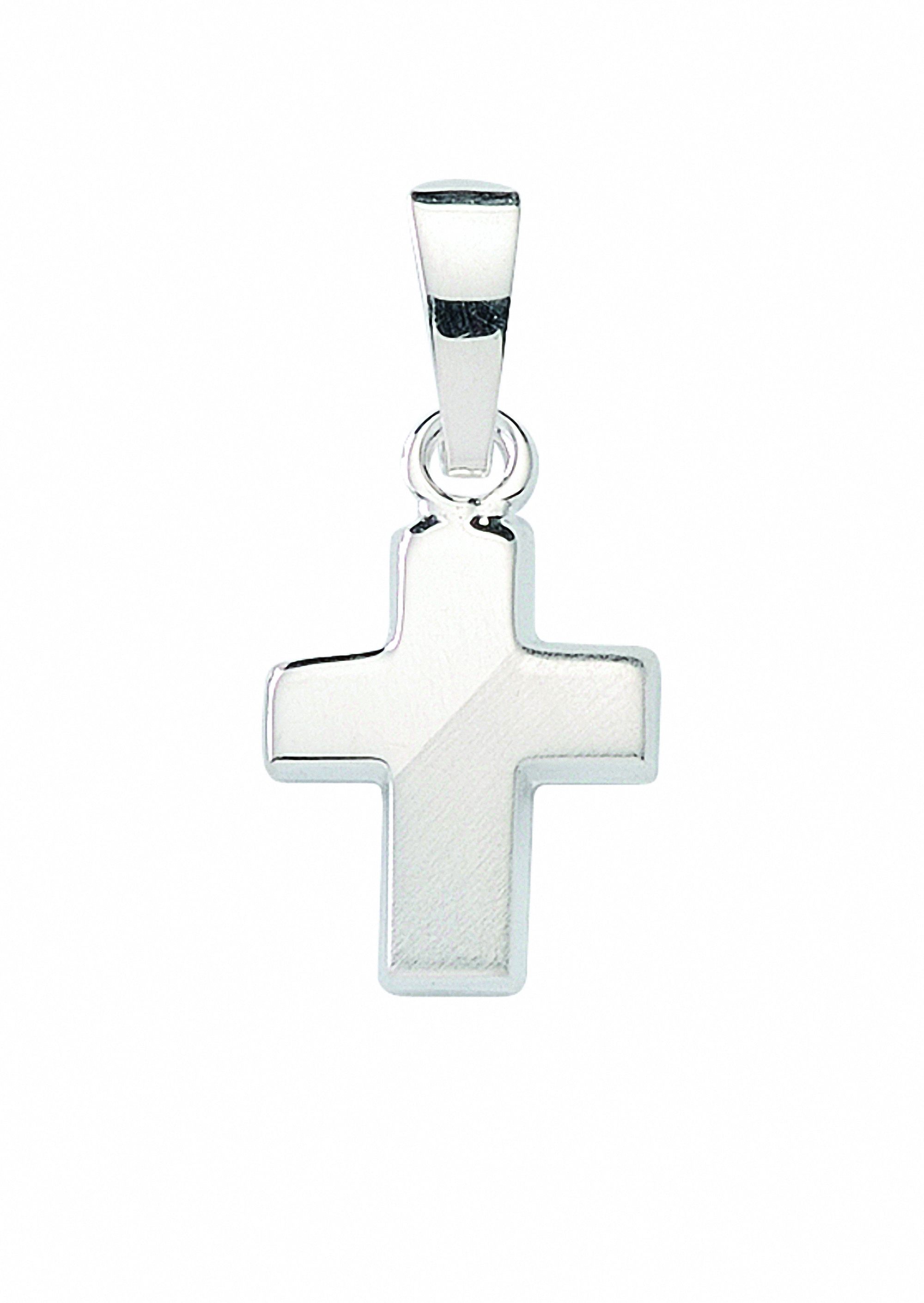 Adelia´s Kettenanhänger »925 für Silberschmuck Kreuz Damen & Herren Anhänger« Silber
