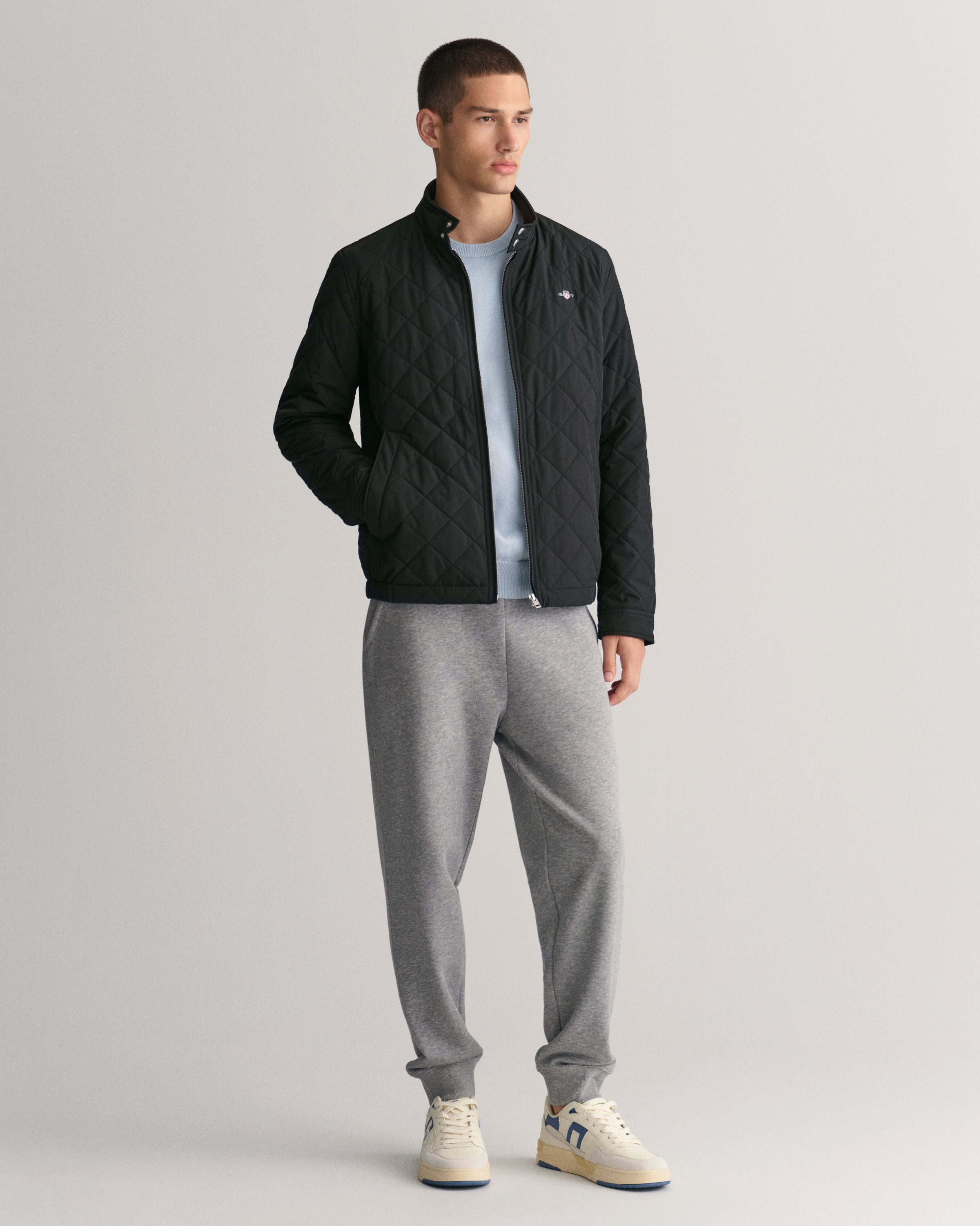 Gant Steppjacke »QUILTED WINDCHEATER«, mit Rautensteppung