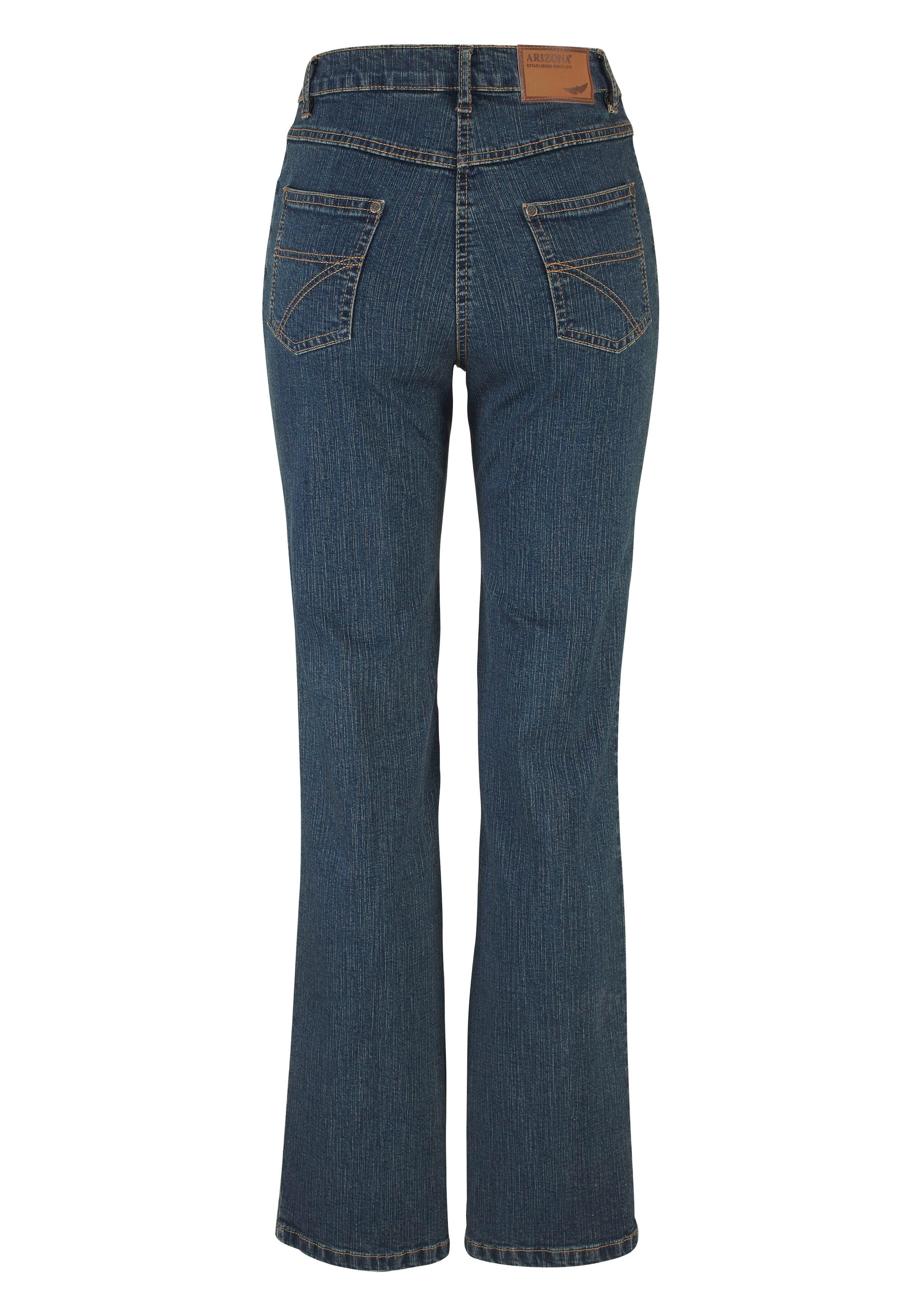 Arizona Gerade Jeans »Annett«, bequeme Passform, 5-Pocket-Style, hohe Taille