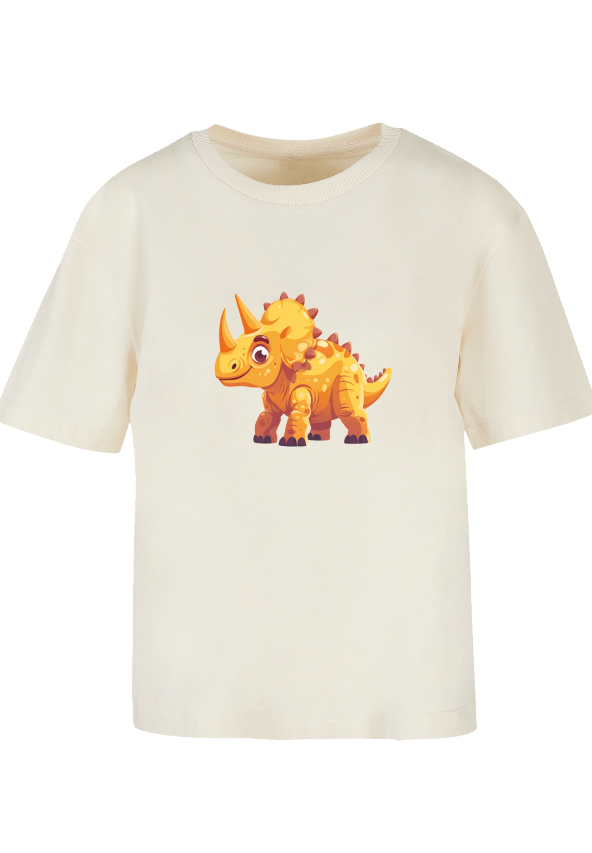 F4NT4STIC T-Shirt »Süßer Triceratops Dinosaurier«, Premium Qualität