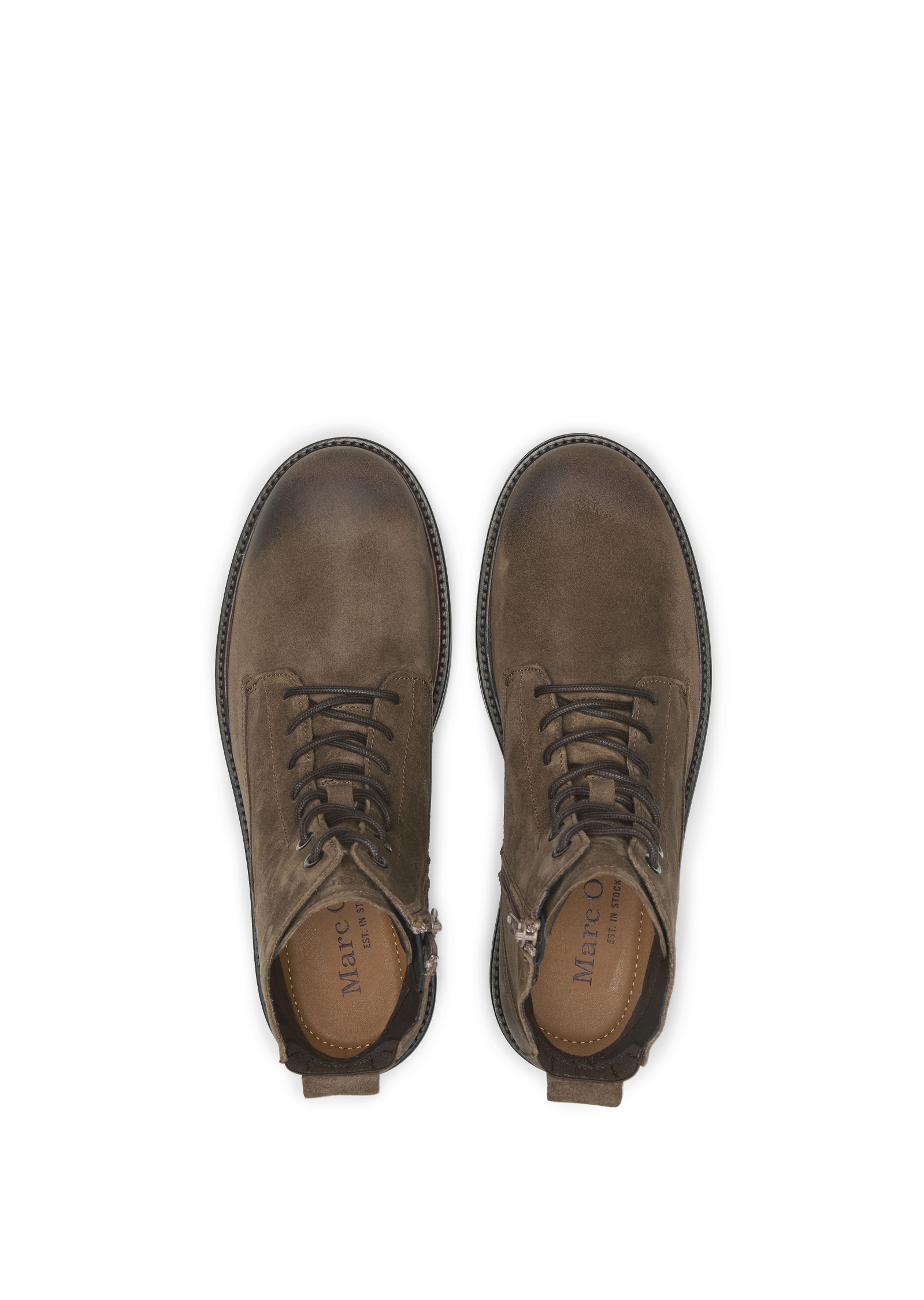 Marc O'Polo Schnürboots »Model Rony 3«  Schnürstiefelette, Boots mit Anziehlasche
