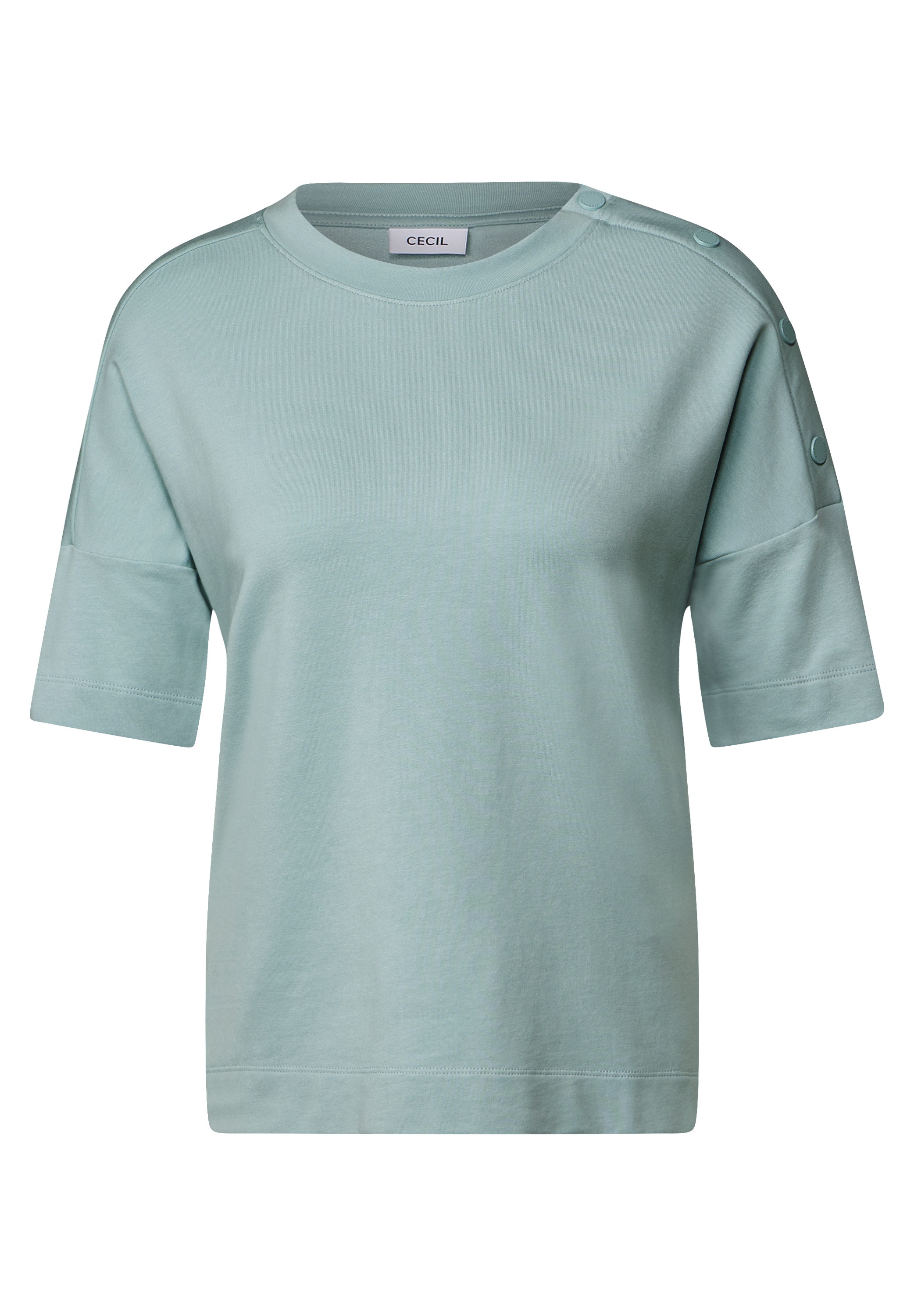 Cecil T-Shirt, aus softem Materialmix