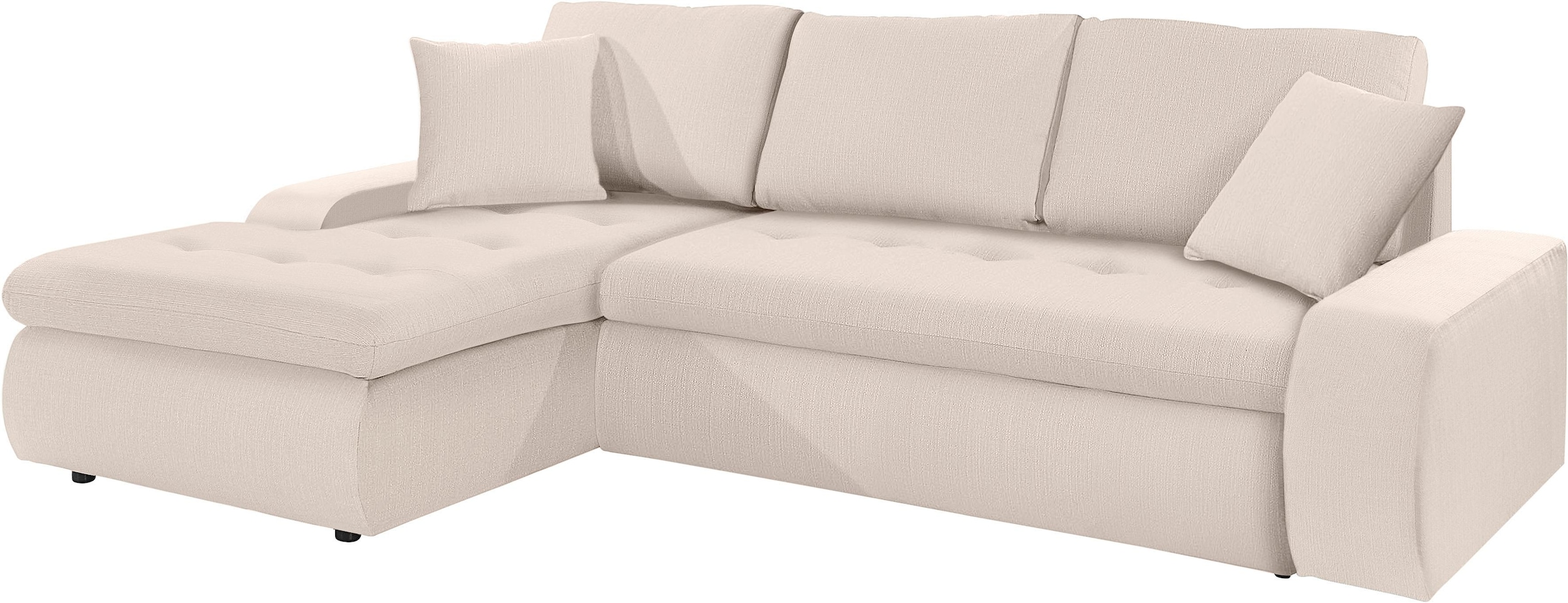 TRENDMANUFAKTUR Ecksofa "Indie II, tolle Detailverarbeitung, bequem und kom günstig online kaufen