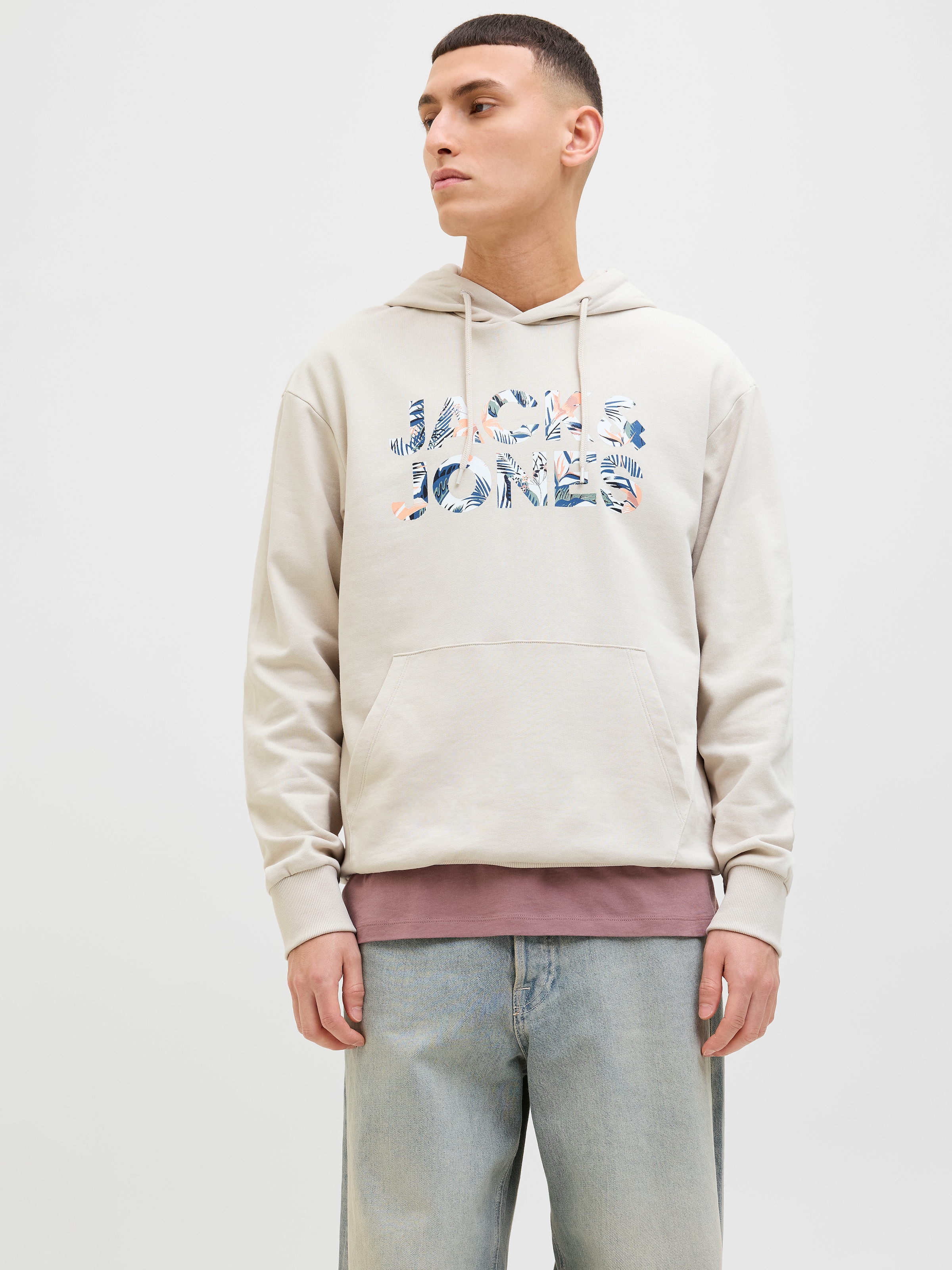 Jack & Jones Kapuzensweatshirt "JJEBRYAN CORP LOGO SWEAT HOOD NOOS", mit Lo günstig online kaufen