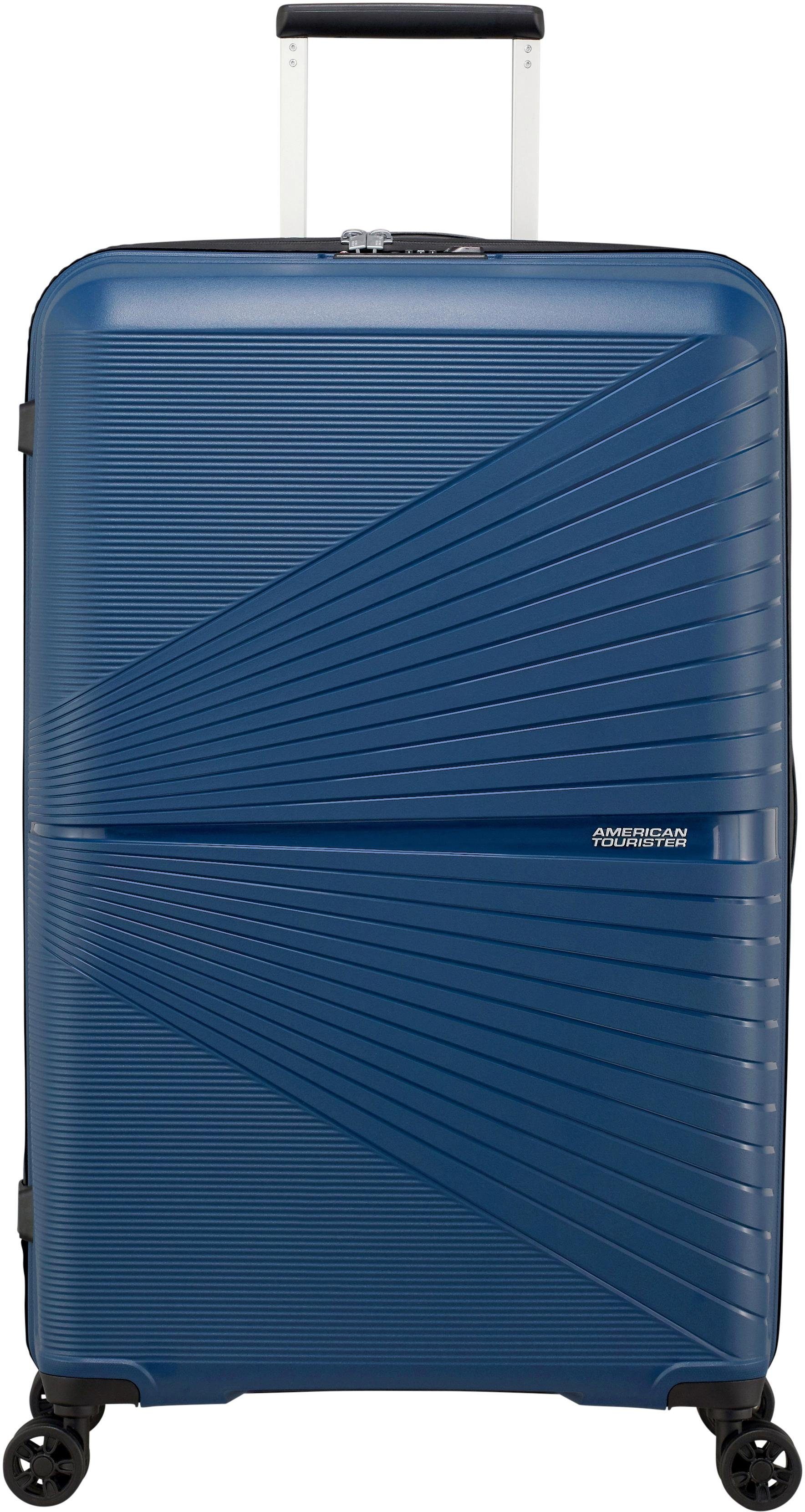 Hartschalen-Trolley "AIRCONIC, in verschieden Farben und Größen", AMERICAN TOURISTER, blau, Polypropylen, Koffer, Koffer Reisegepäck Koffer