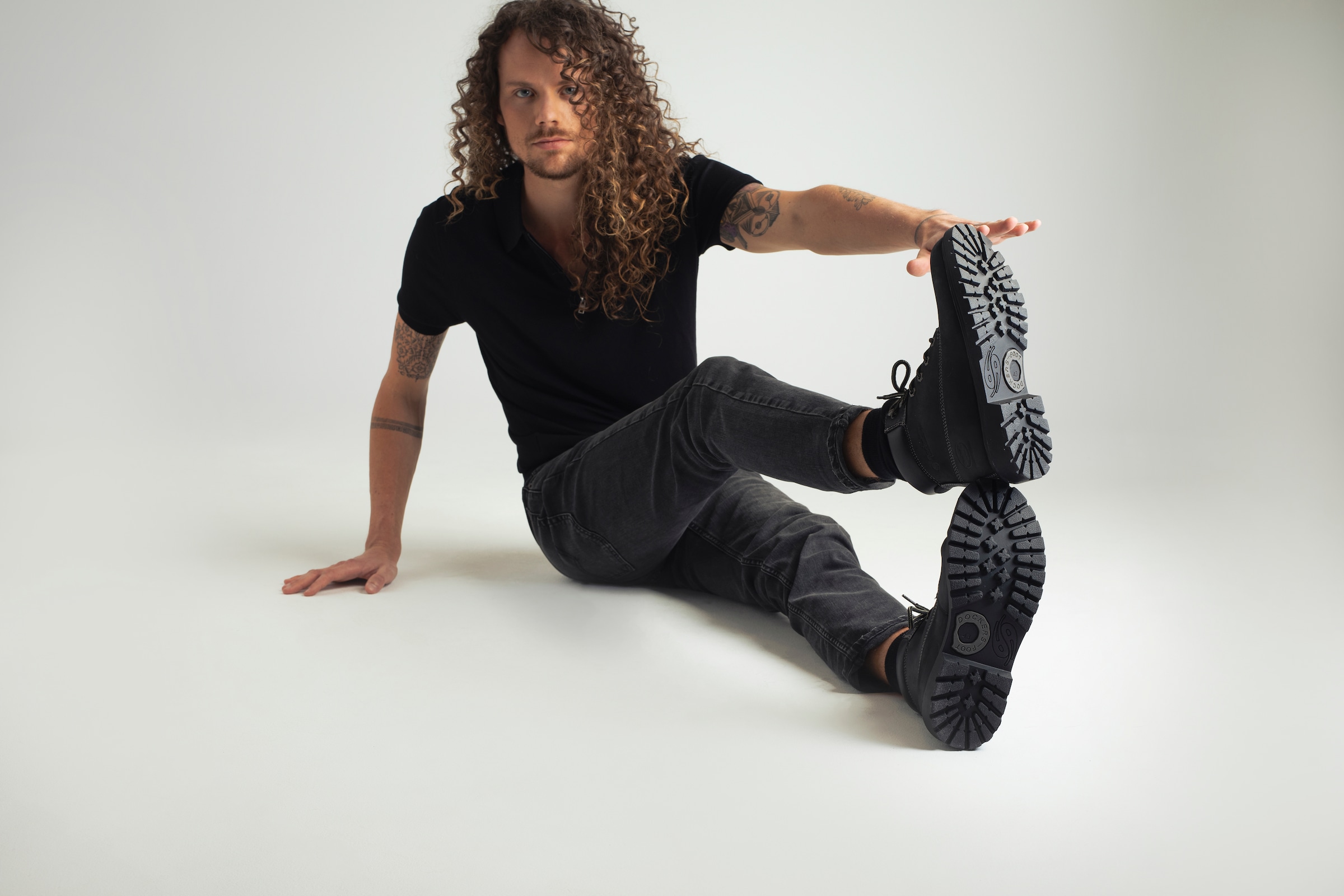 Dockers by Gerli Winterboots, Workerboots, Schnürstiefel mit Blockabsatz