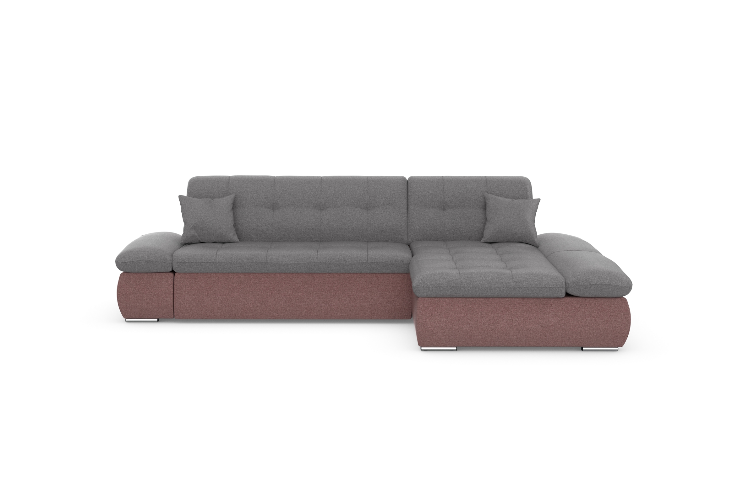 DOMO collection Ecksofa »Moric B/T/H 300/172/80 cm, auch in Cord, L-Form«, XXL-Format, wahlweise auch mit Bettfunktion und Armverstellung