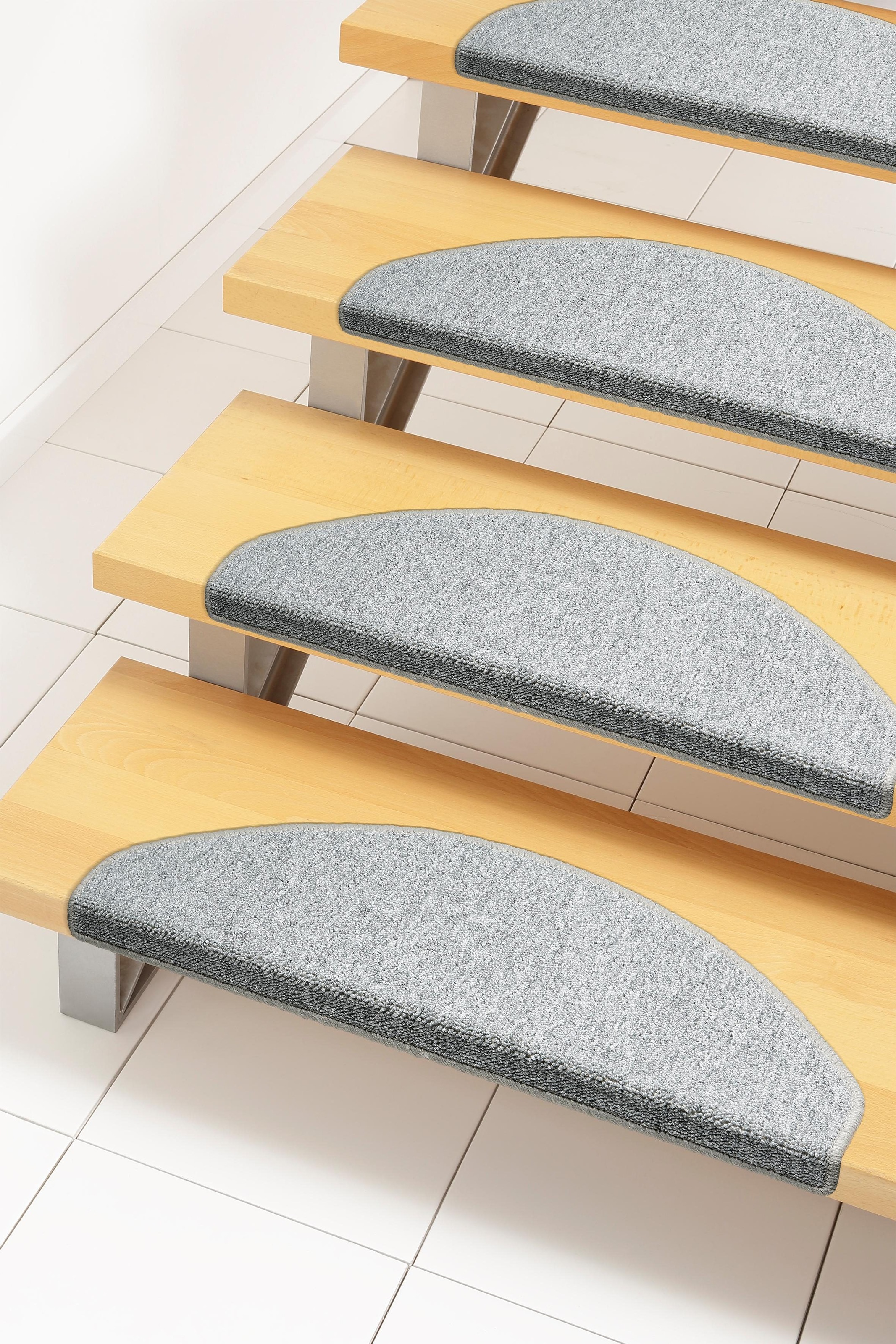 Andiamo Stufenmatte "Rambo, Made in Poland" halbrund 4 mm Höhe melierte Sch günstig online kaufen