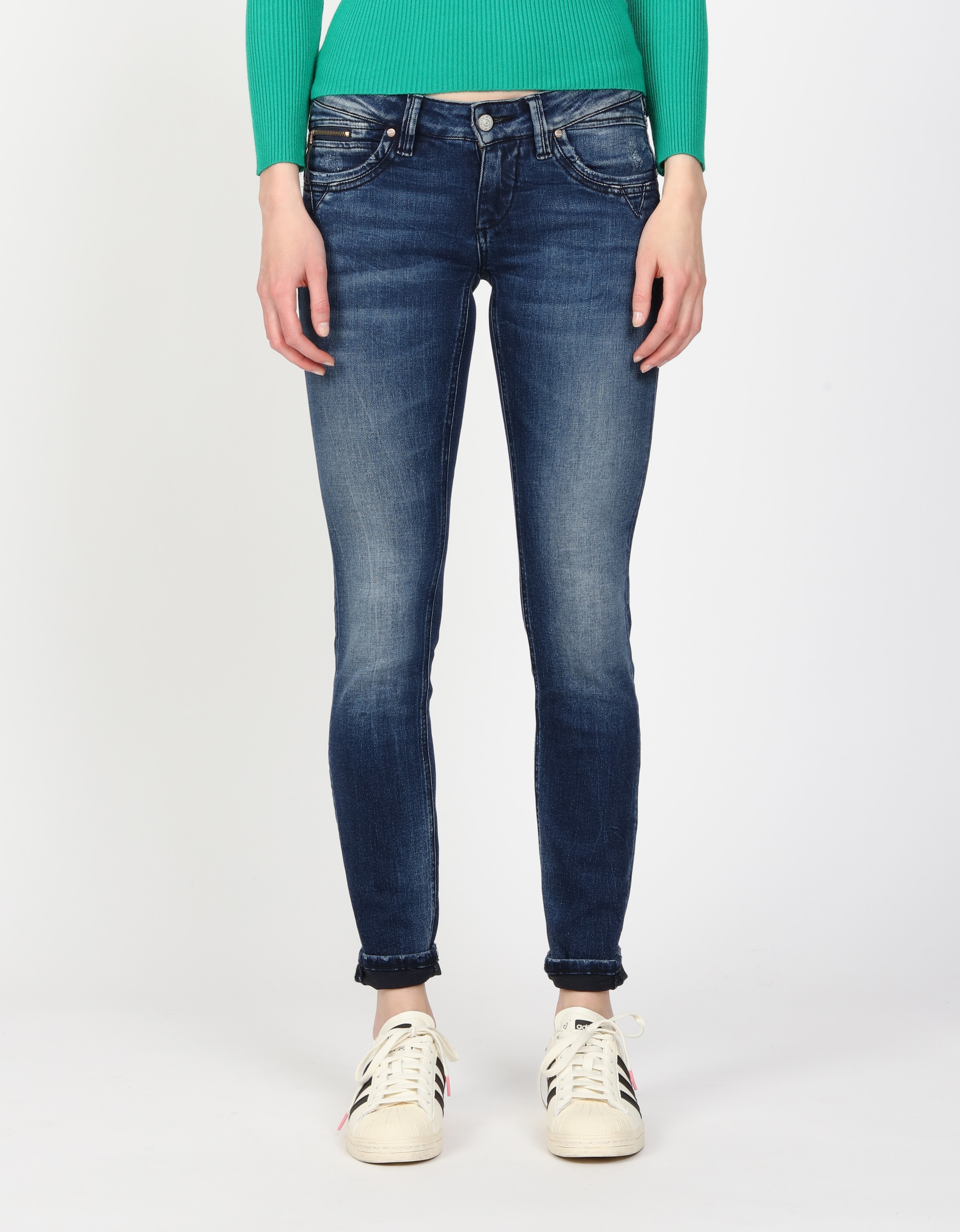 GANG Skinny-fit-Jeans "94NIKITA", mit Zipper-Detail an der Coinpocket günstig online kaufen