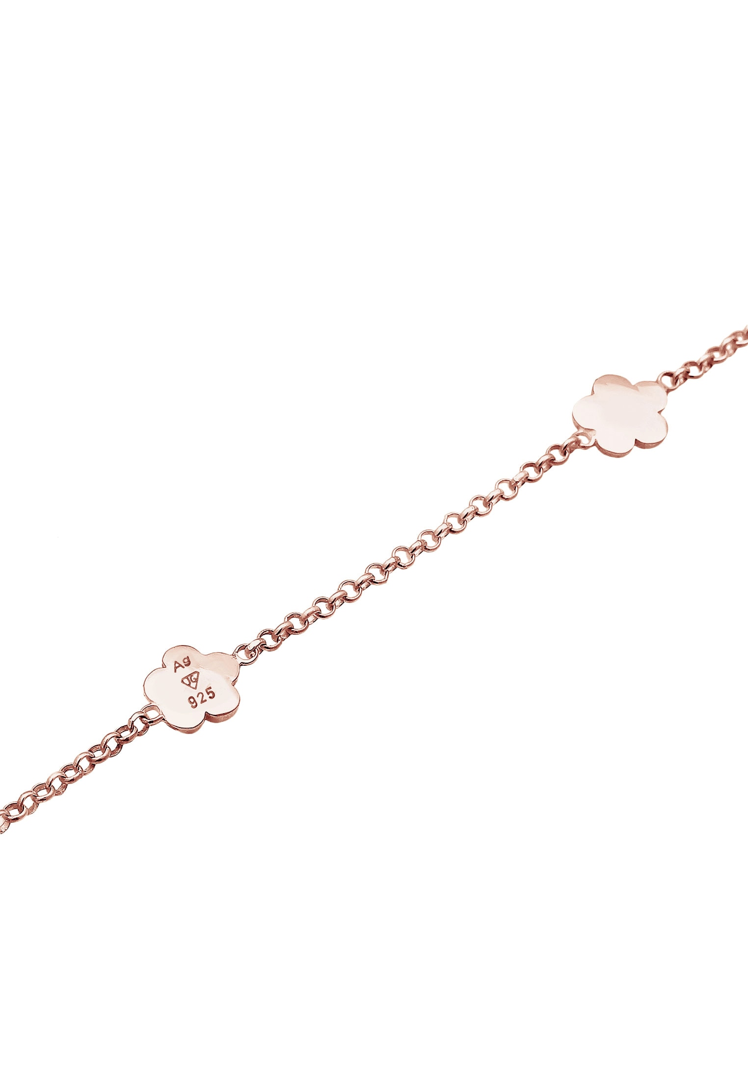Elli Armband »Kinder Blumen Kristalle 925 Silber«