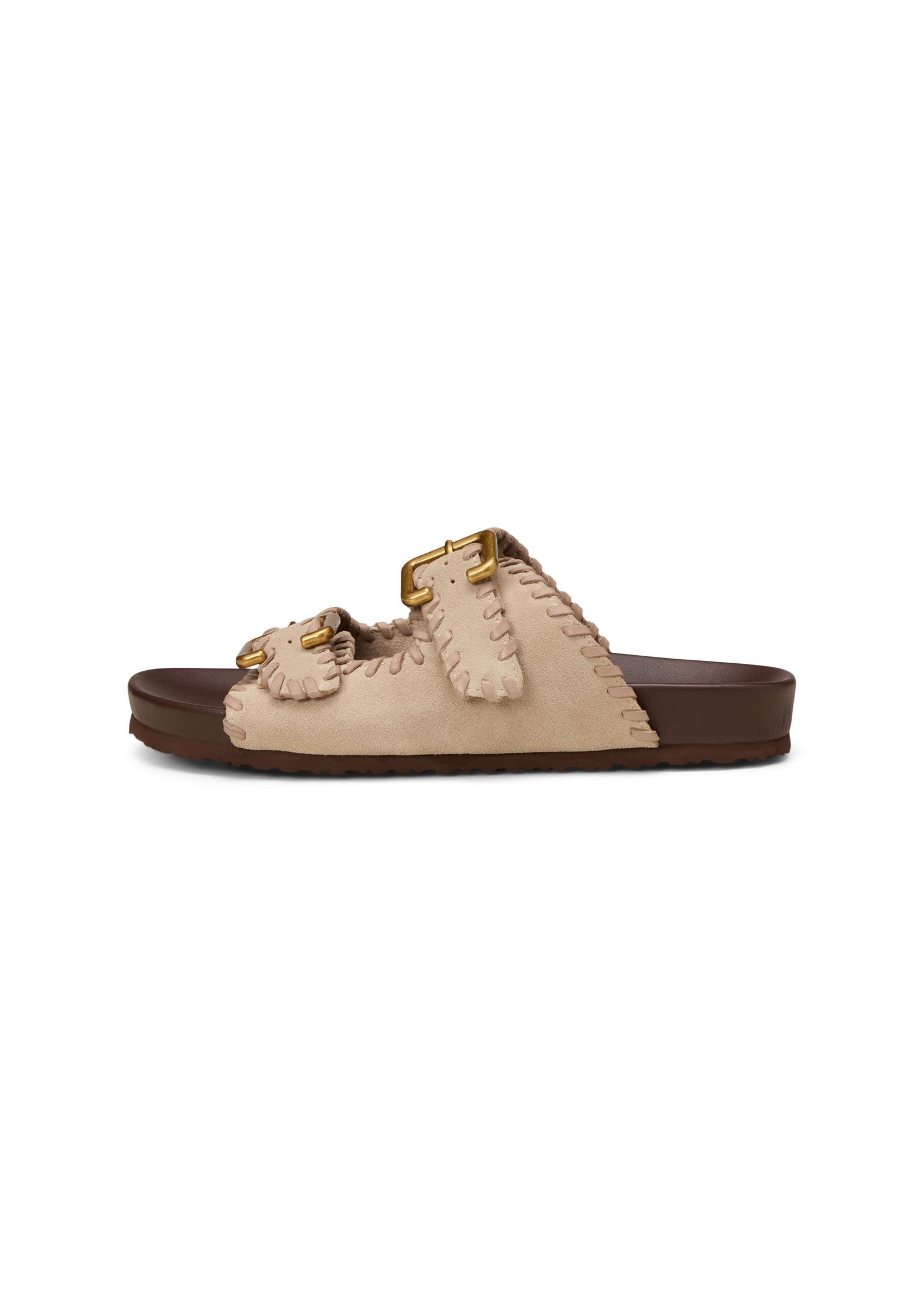 Marc O'Polo Sandale »aus weichem Veloursleder«