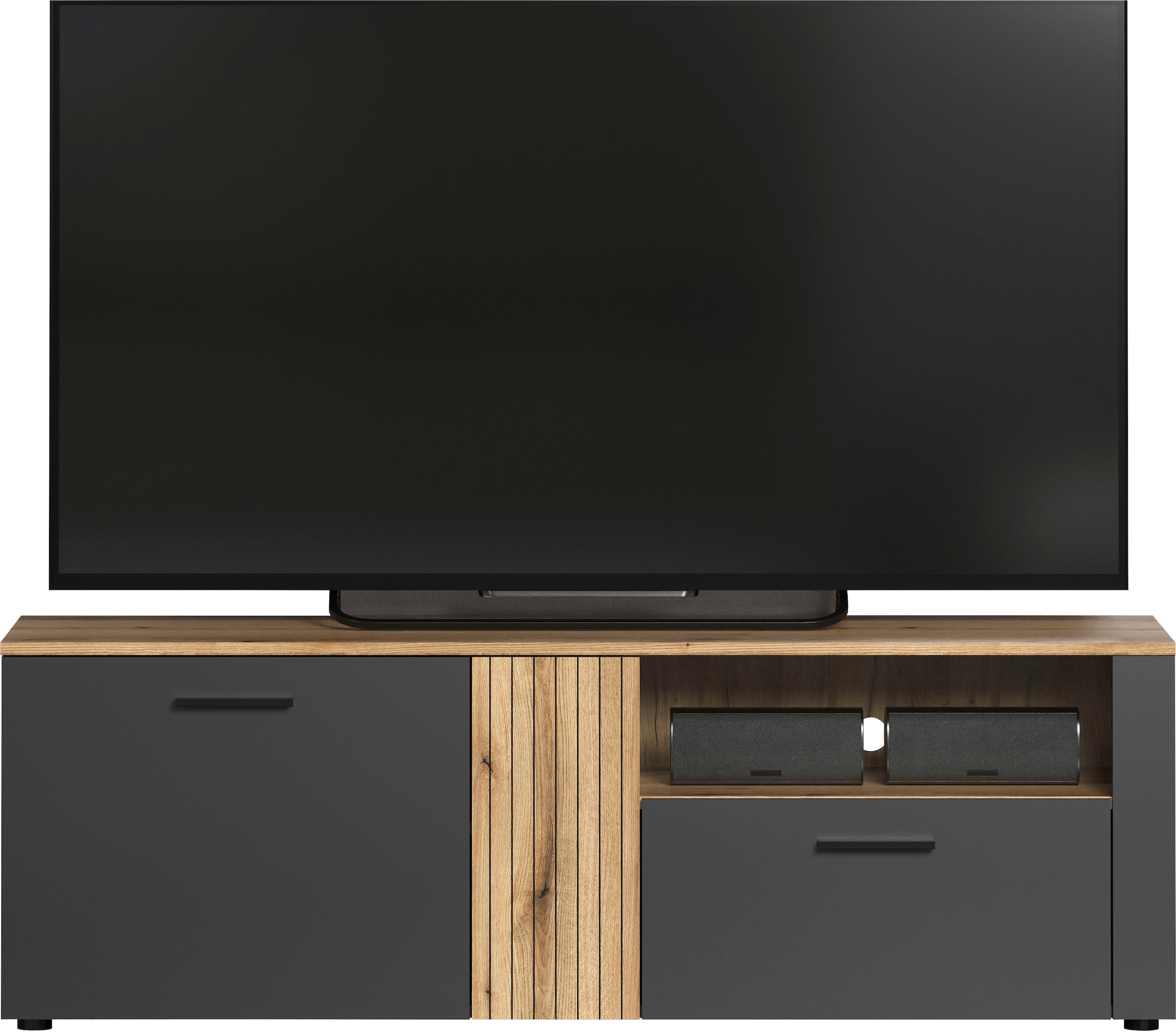 Home affaire TV-Bank »Estepona« 1 Stk. tlg. TV-Board, 2 Türen, 1 Schublade, 1 Fach - (B/T/H) 150/42/50 cm