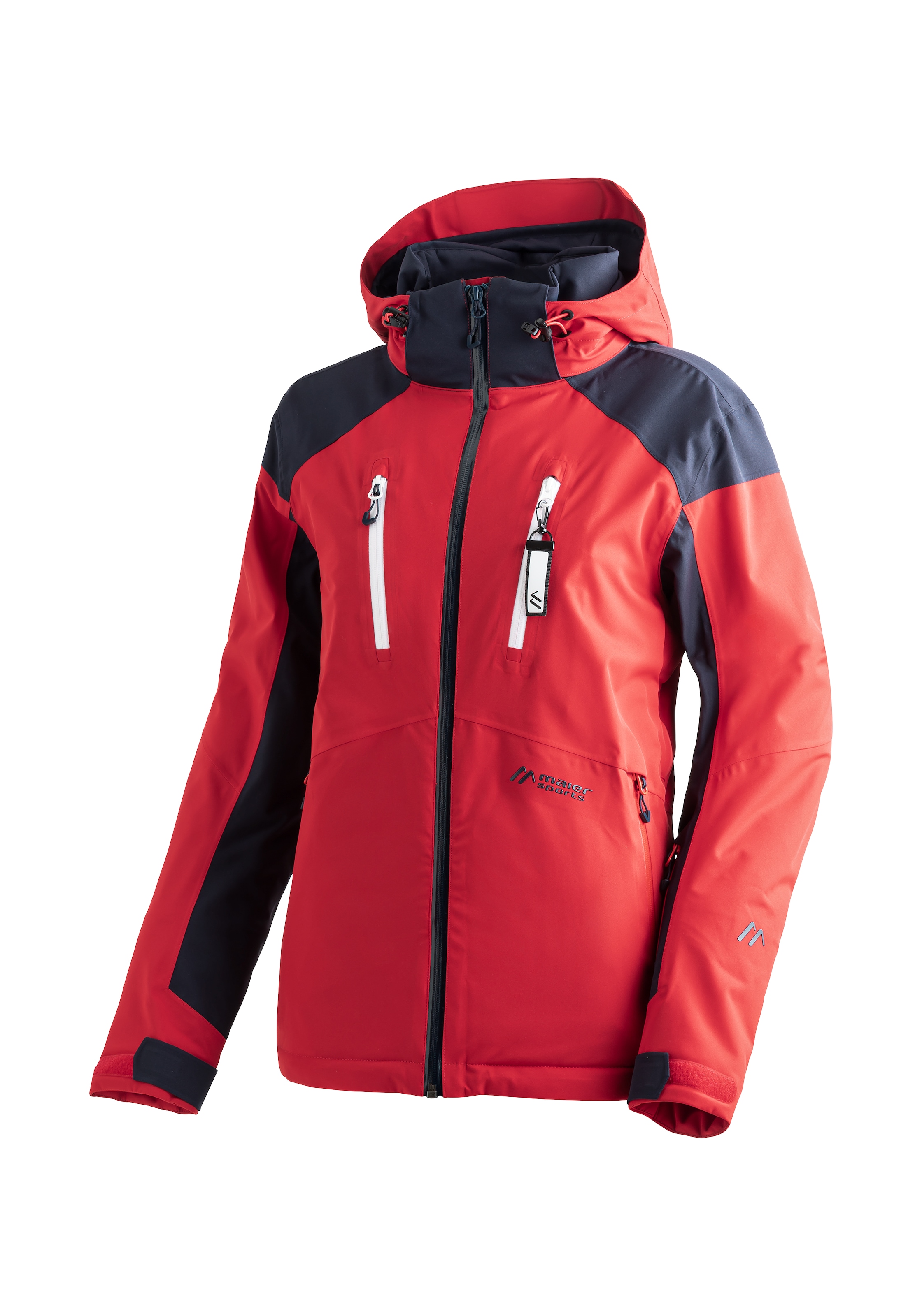 Maier Sports Skijacke "Vratna", Damen Winterjacke, wind/wasserdicht, 4 RV-Taschen und Kapuze